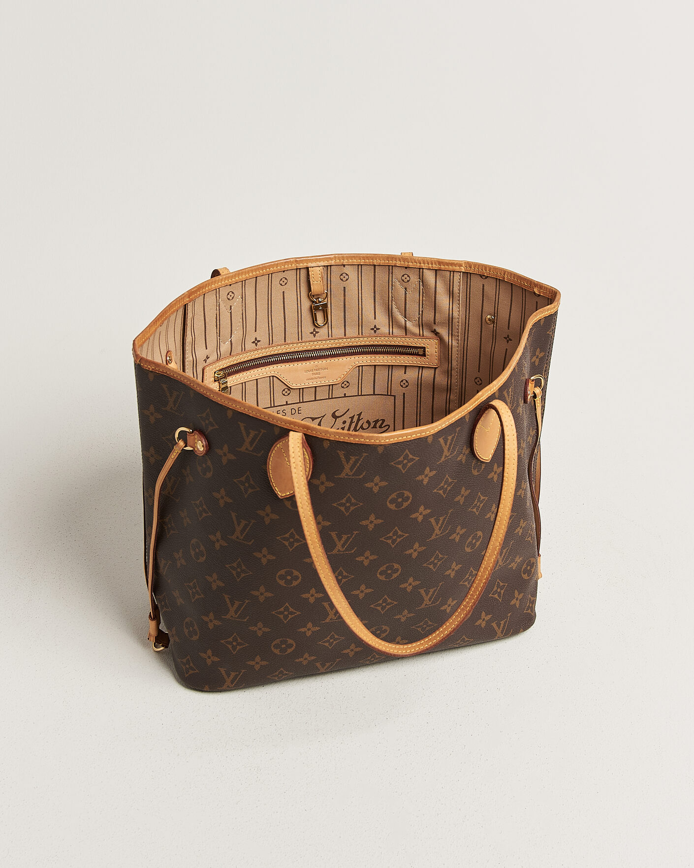 Uomini | Pre-Owned & Vintage Bags | Louis Vuitton Pre-Owned | Neverfull MM Monogram