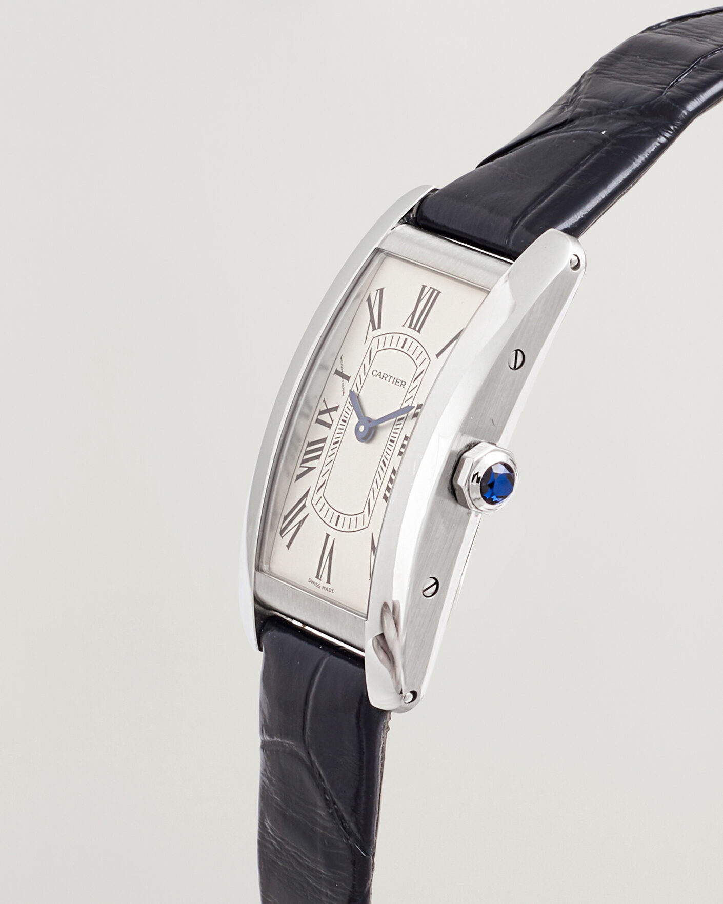 Uomini | Pre-Owned & Vintage Watches | Cartier Pre-Owned | Tank Americaine 