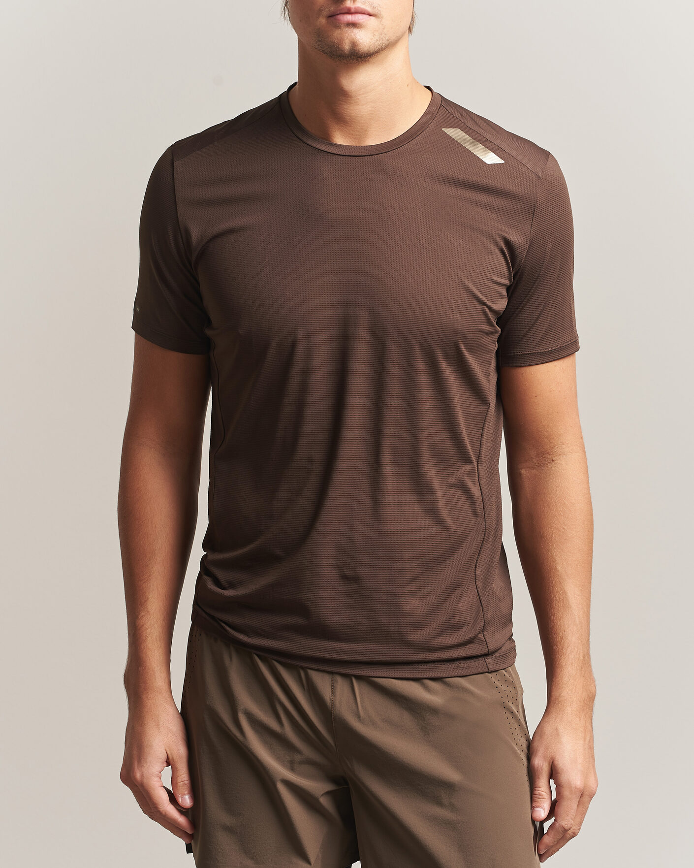 Uomini | T-shirt | SOAR Running | Eco Tech T-Shirt Brown