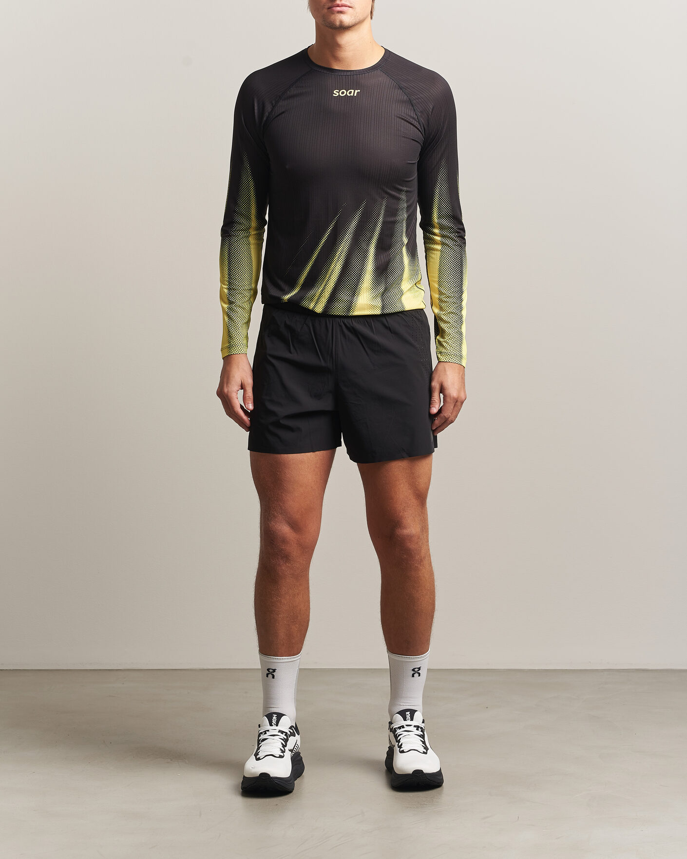 Uomini | Pantaloncini | SOAR Running | Run Shorts Black