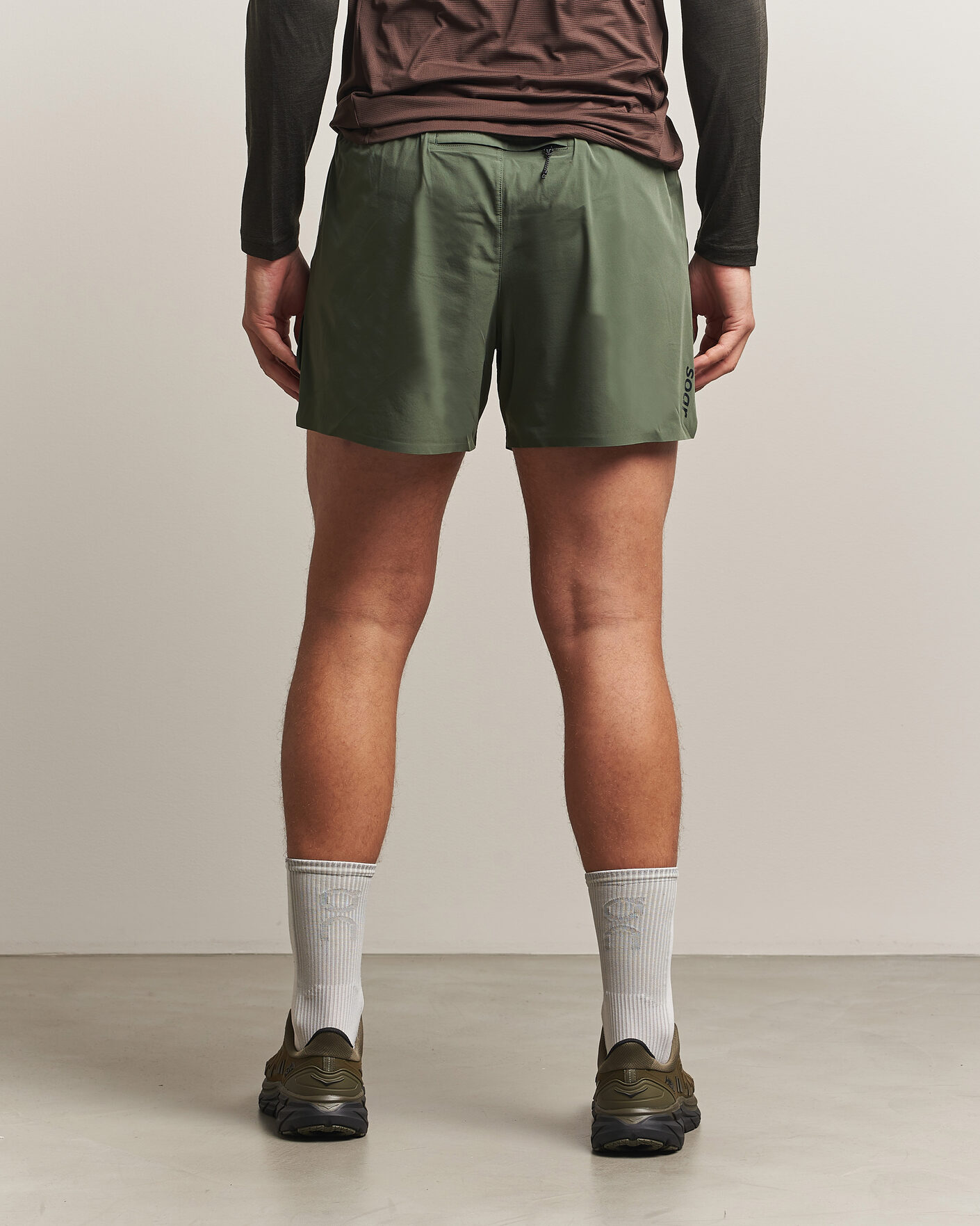 Uomini | Pantaloncini | SOAR Running | Run Shorts Green