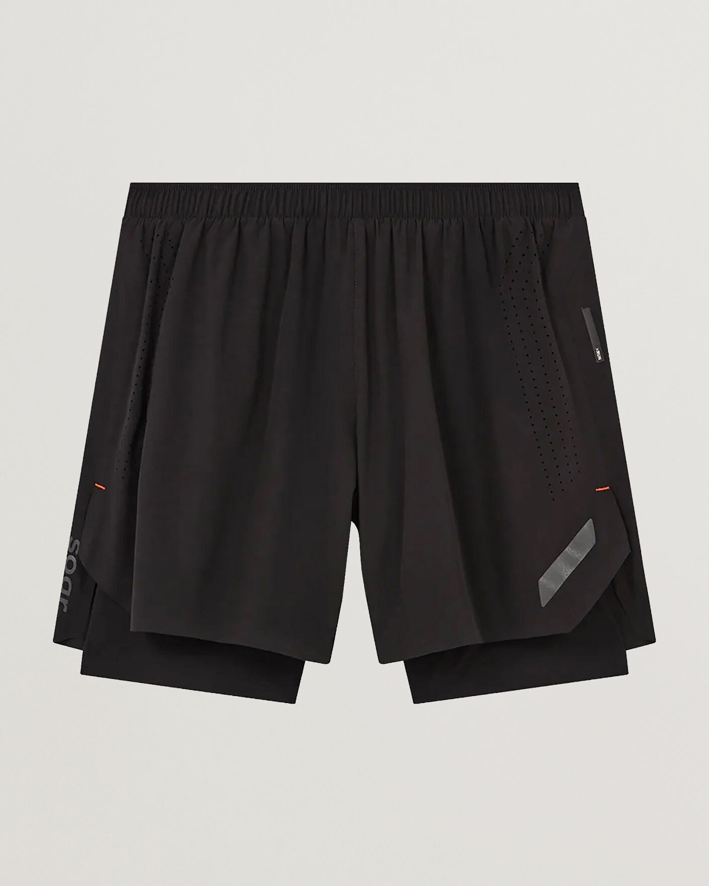 Uomini | Pantaloncini | SOAR Running | Dual Run Shorts Black