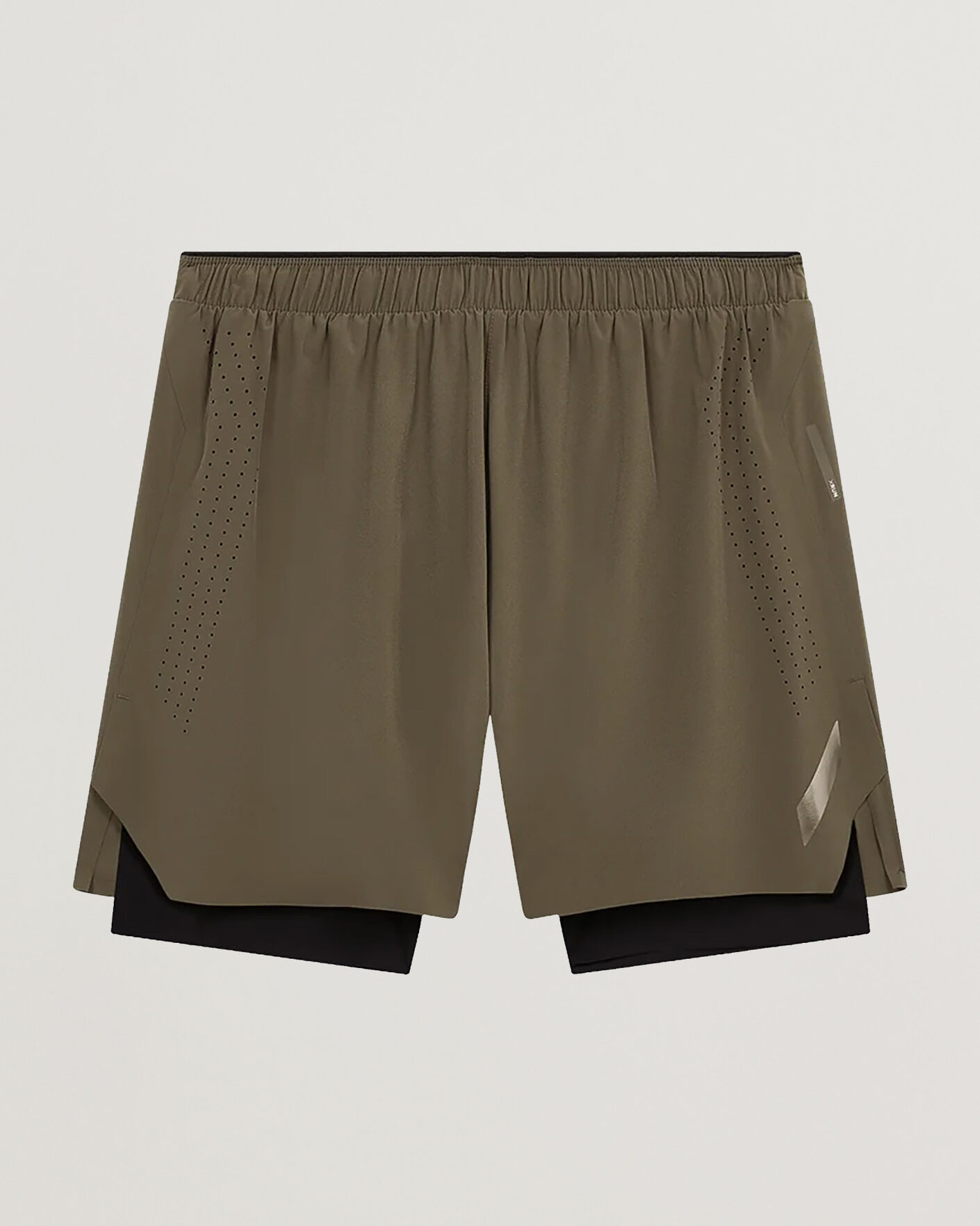 Uomini | Pantaloncini | SOAR Running | Dual Run Shorts Khaki