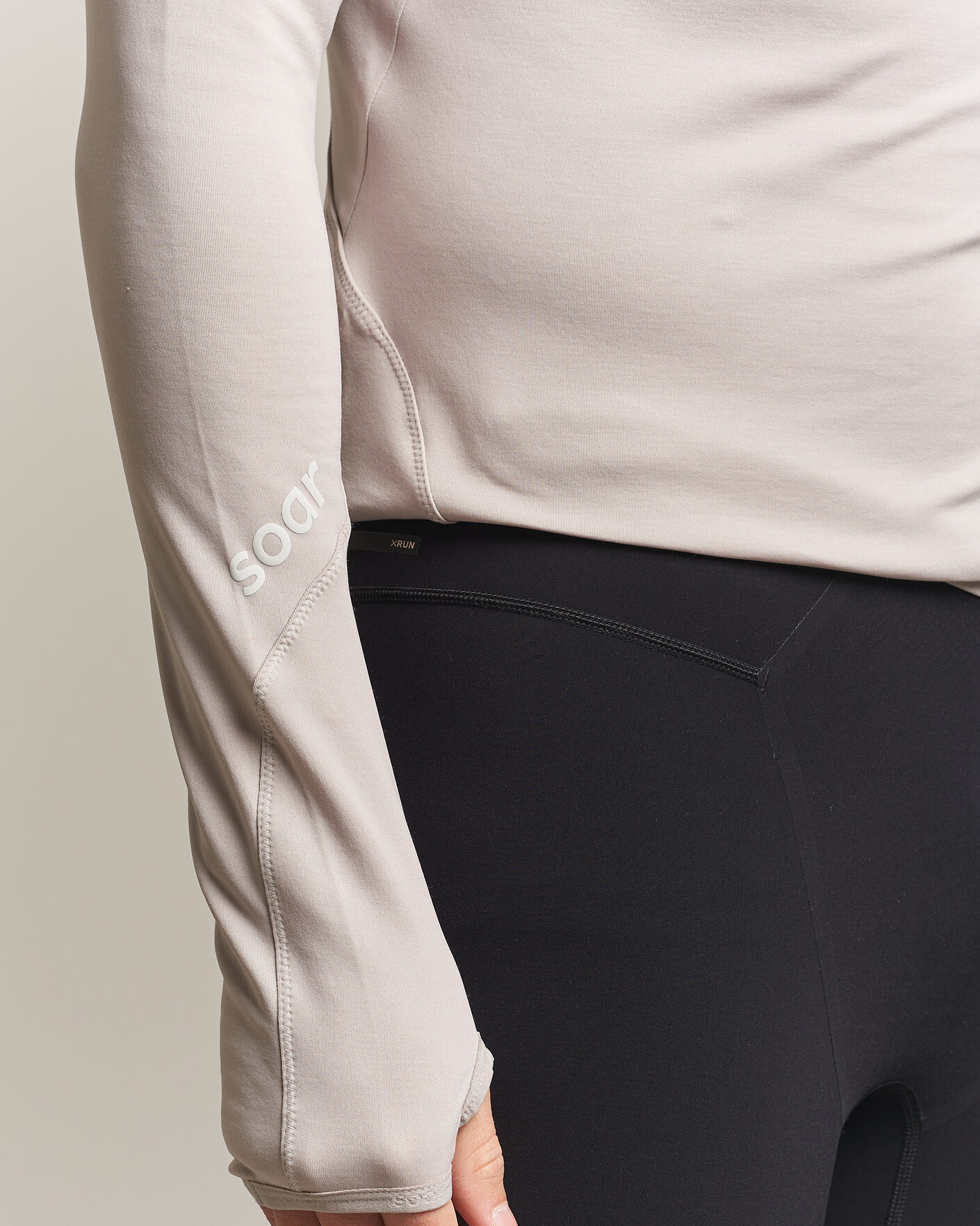 Uomini | Maglieria | SOAR Running | Wool Tech Top Opal Grey
