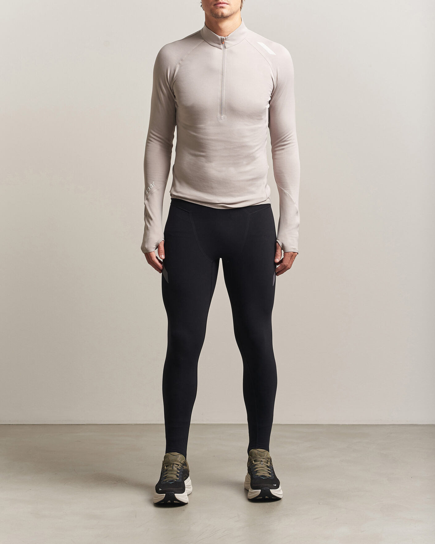 Uomini | Pantaloni | SOAR Running | NWB Session Tights Black