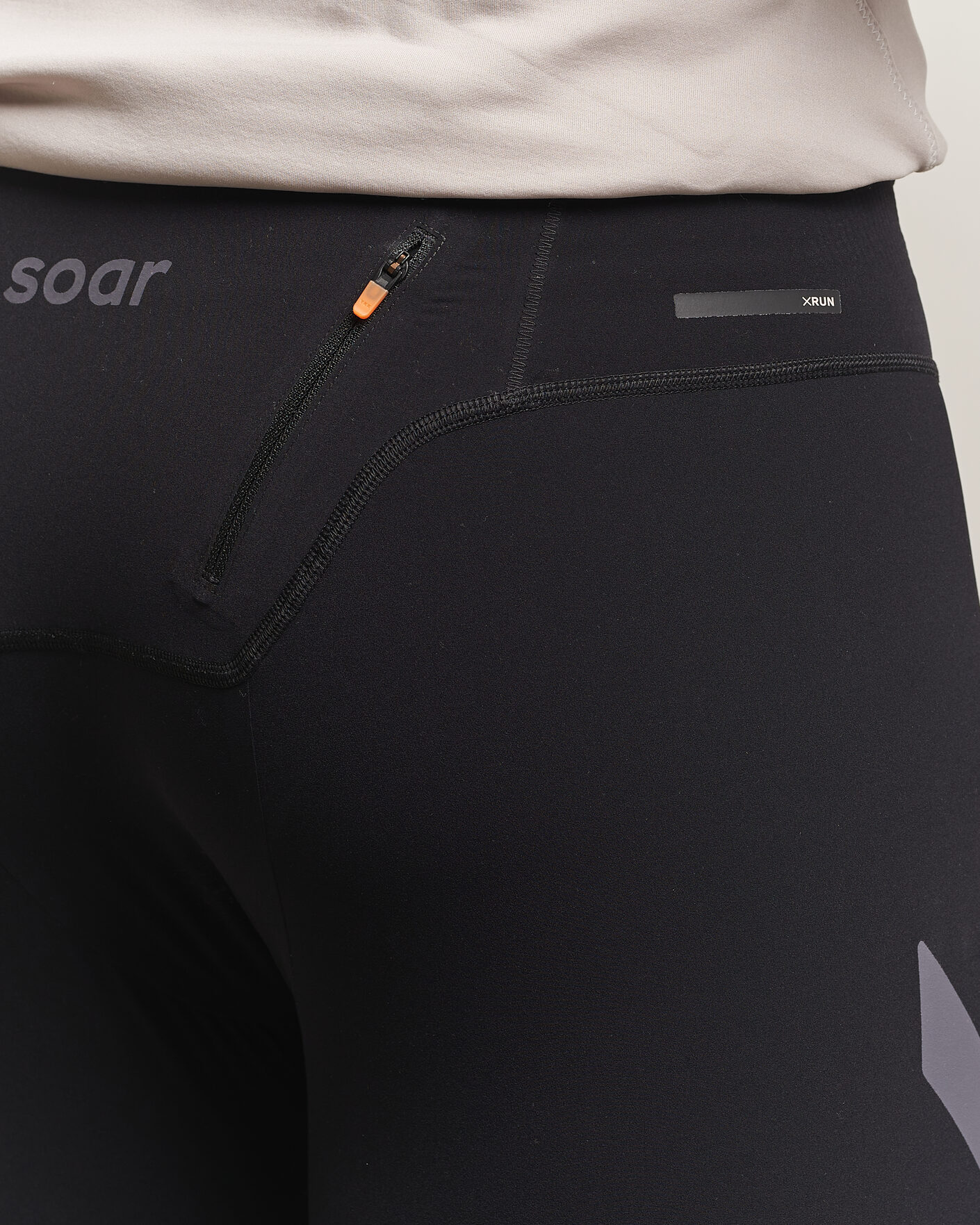 Uomini | Pantaloni | SOAR Running | NWB Session Tights Black