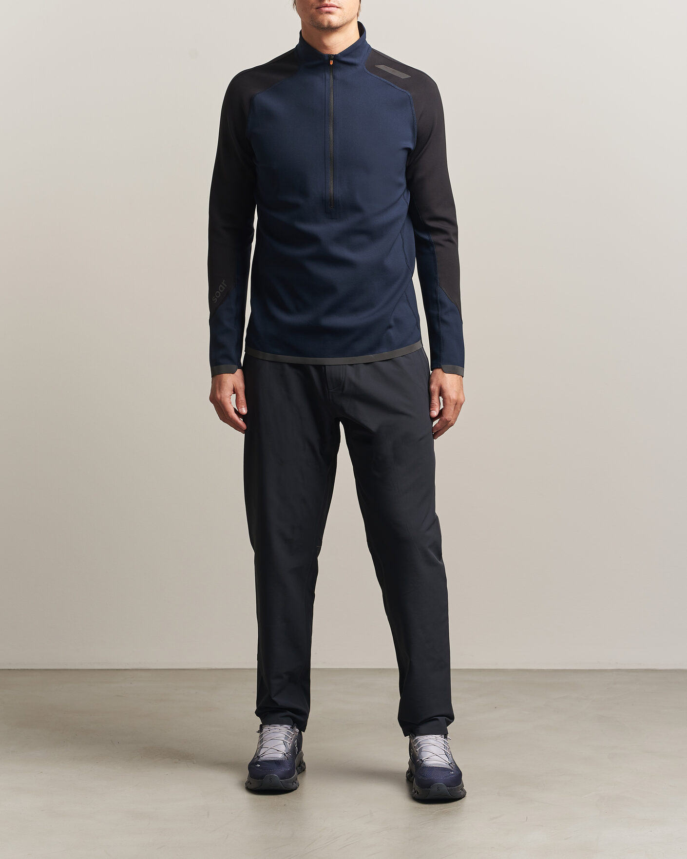 Uomini | Pantaloni | SOAR Running | Run Trousers Black