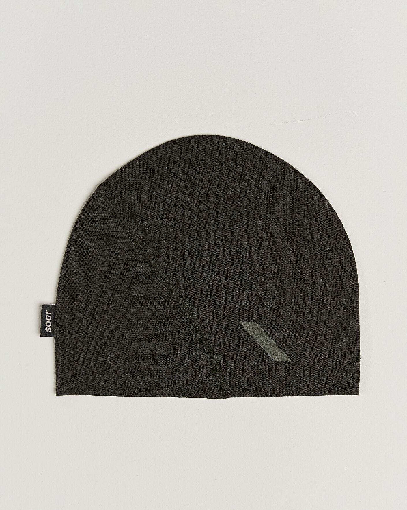 Uomini | Berretti | SOAR Running | Merino/Silk Beanie Forest