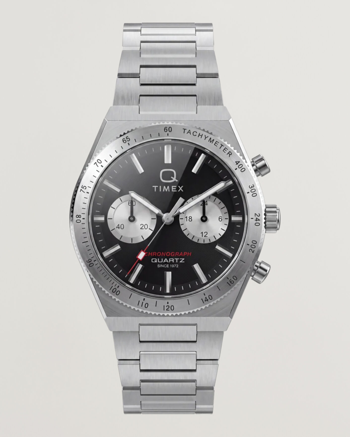 Uomini | Timex Q Continental Chronograph 36mm Black Dial | Timex | Q Continental Chronograph 36mm Black Dial