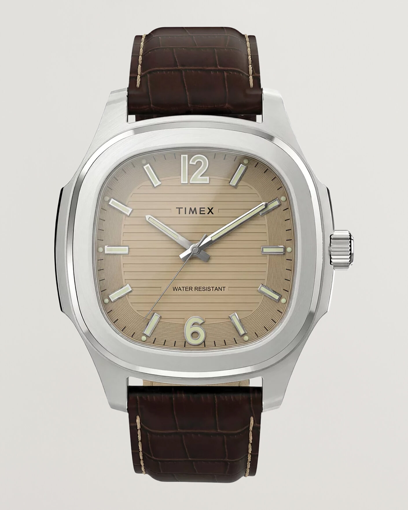 Uomini | Timex Marquee Quartz Leather Strap 41mm Khaki Dial | Timex | Marquee Quartz Leather Strap 41mm Khaki Dial