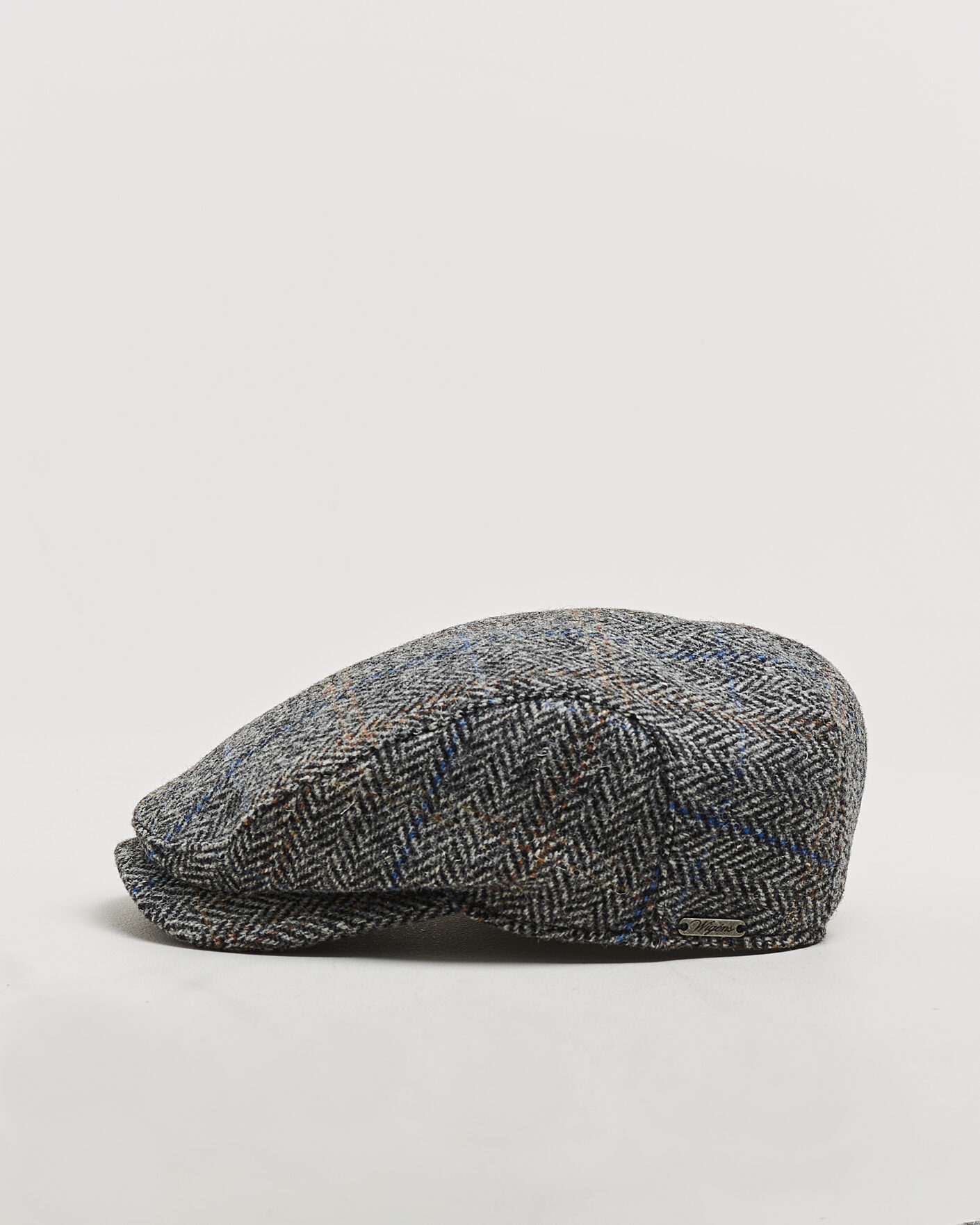 Uomini | Cappelli & Berretti | Wigéns | Ivy Contemporary Herringbone Cap Grey