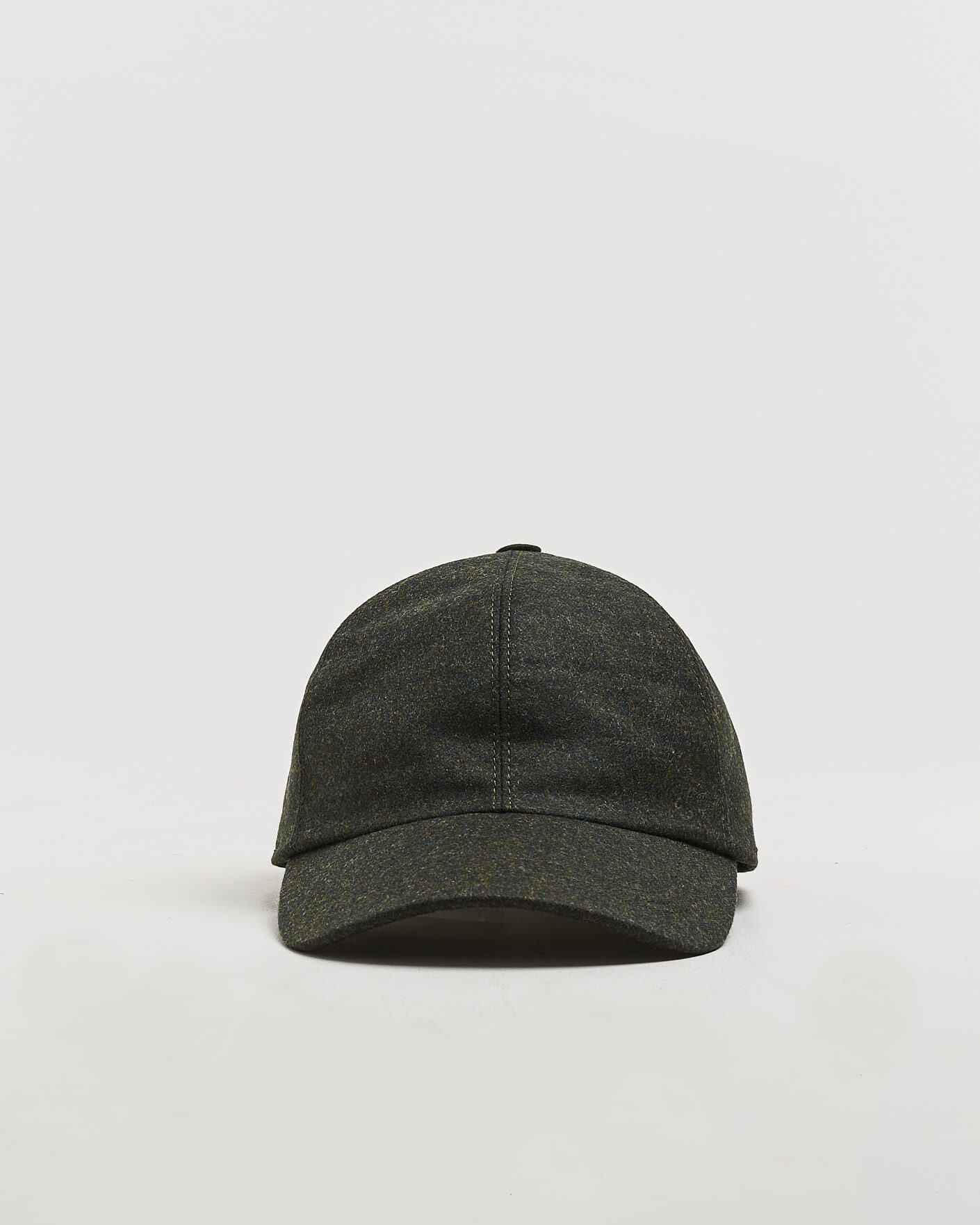 Uomini | Cappelli & Berretti | Wigéns | Wool/Cashmere Baseball Cap Hunter Green