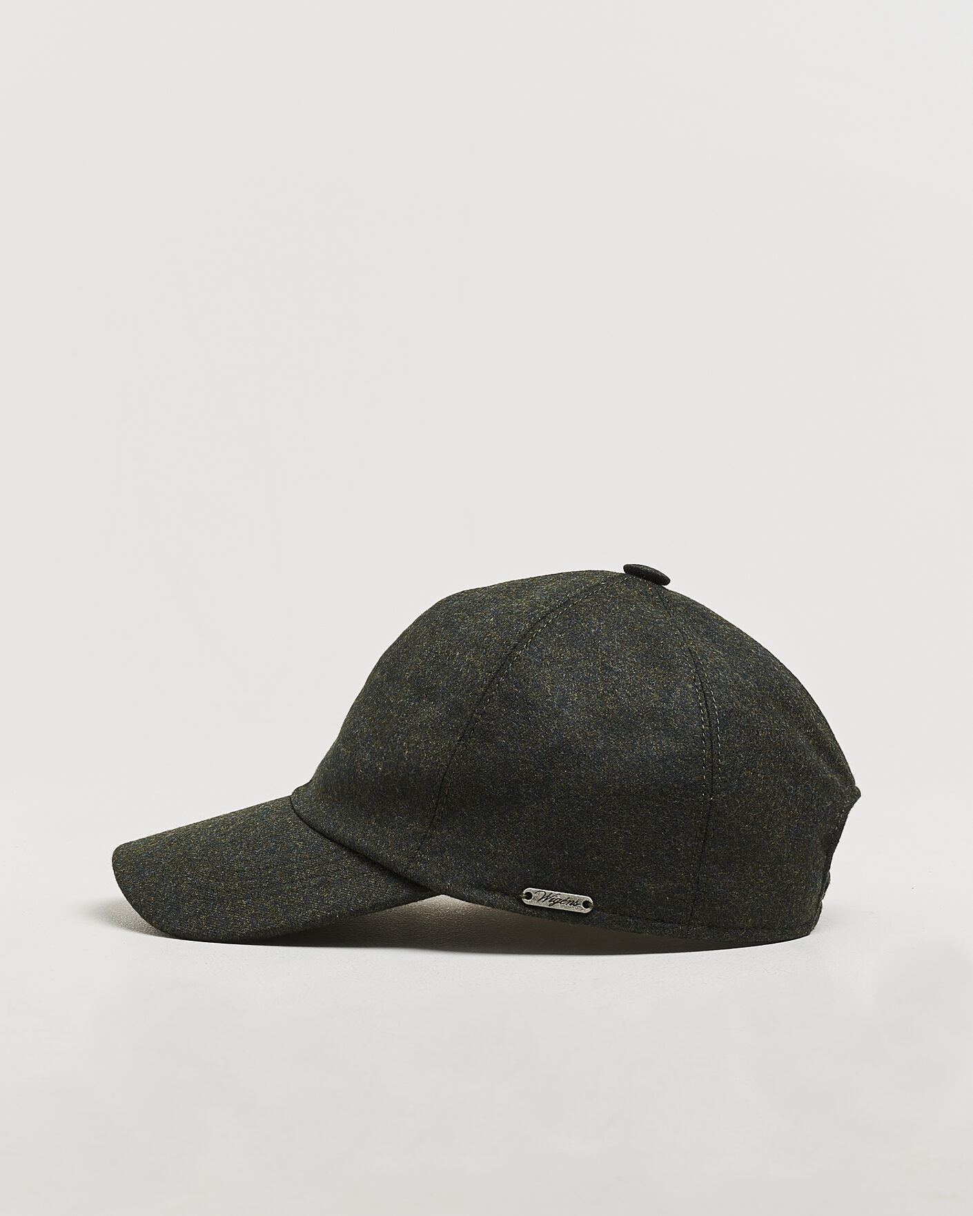 Uomini | Cappelli & Berretti | Wigéns | Wool/Cashmere Baseball Cap Hunter Green