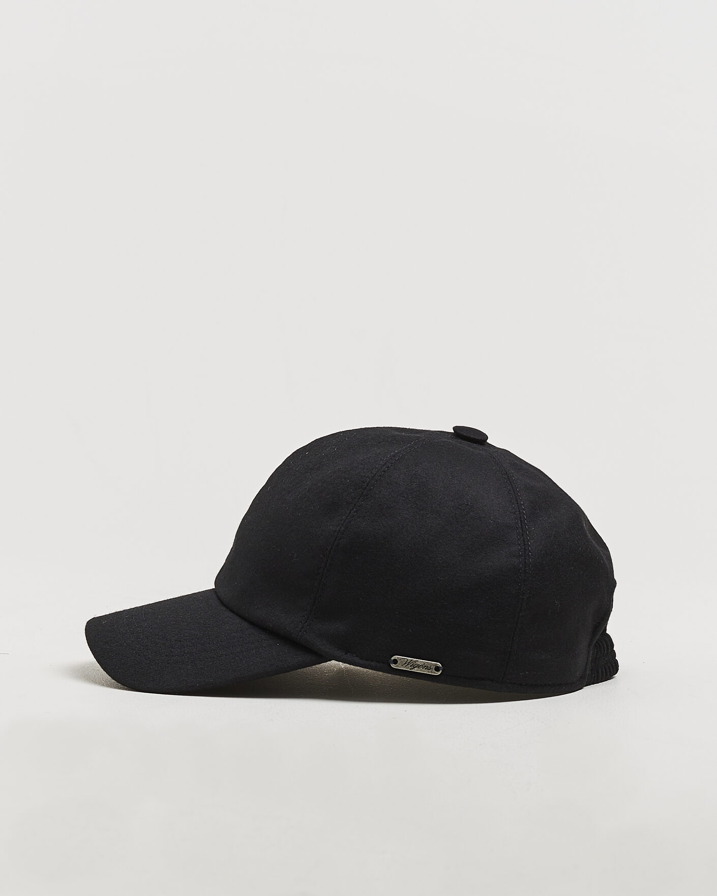 Uomini | Cappelli & Berretti | Wigéns | Wool/Cashmere Baseball Cap Black