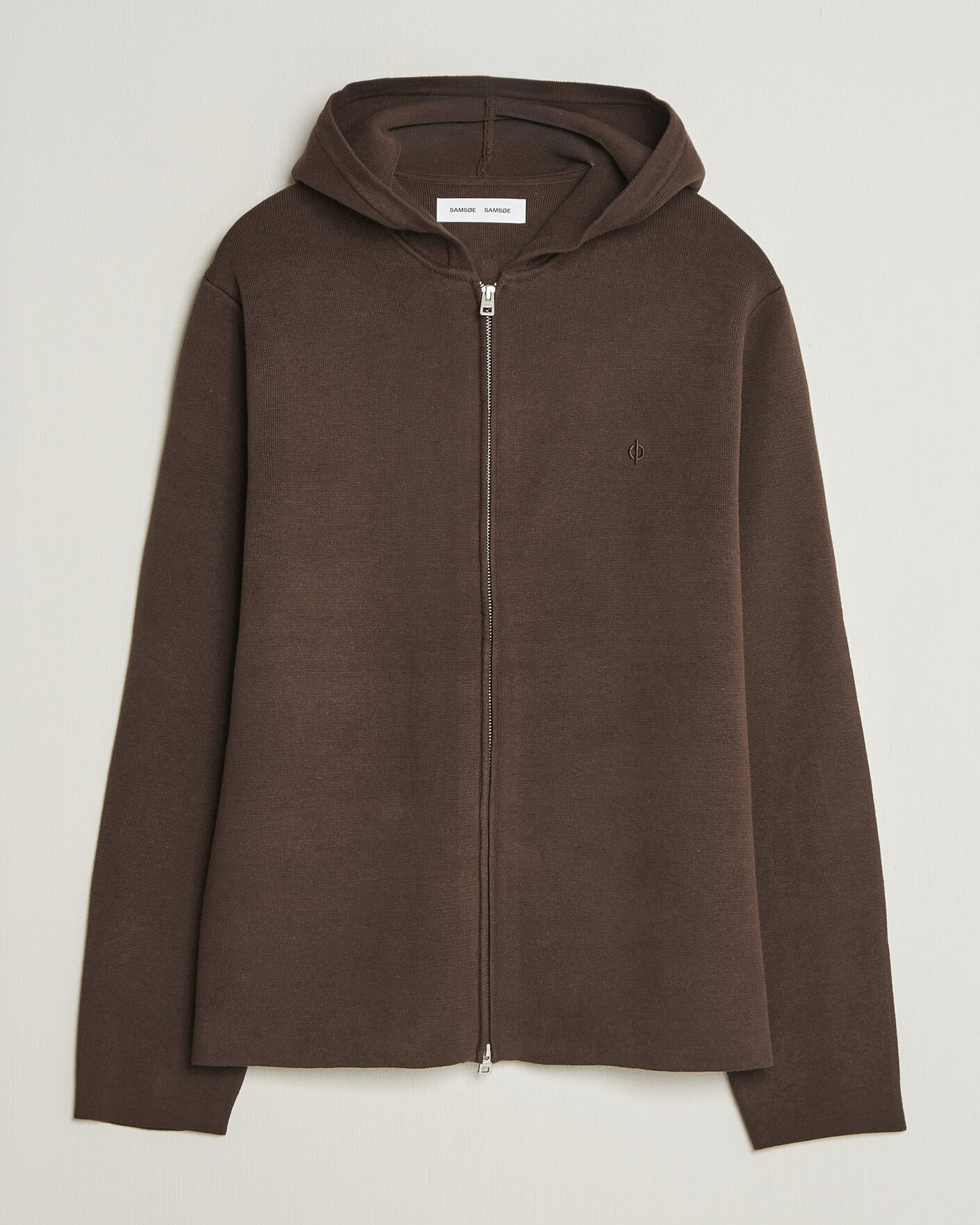 Uomini | Maglieria | Samsøe Samsøe | Niklas Full Zip Hoodie Delicioso