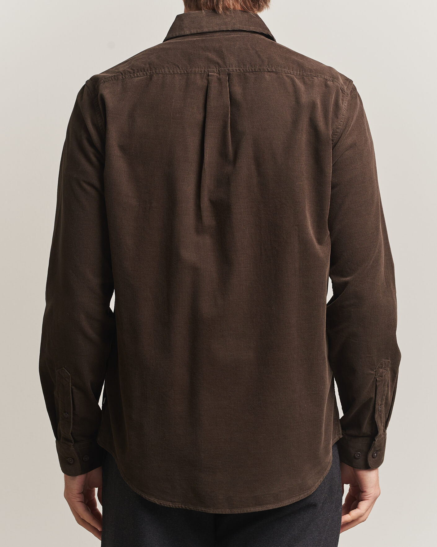 Uomini | Camicie | Samsøe Samsøe | Liam Baby Cord Checked Shirt Delicioso