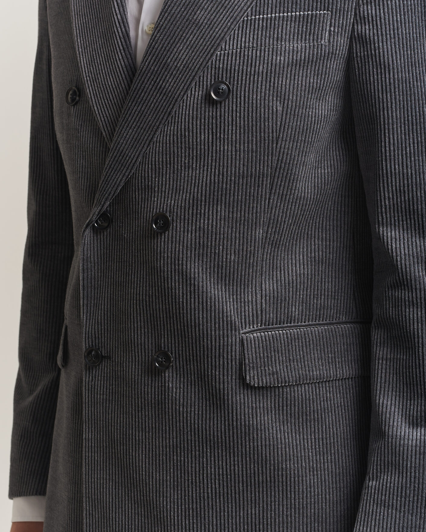 Uomini | Blazers | Oscar Jacobson | Farris Corduroy Blazer Grey