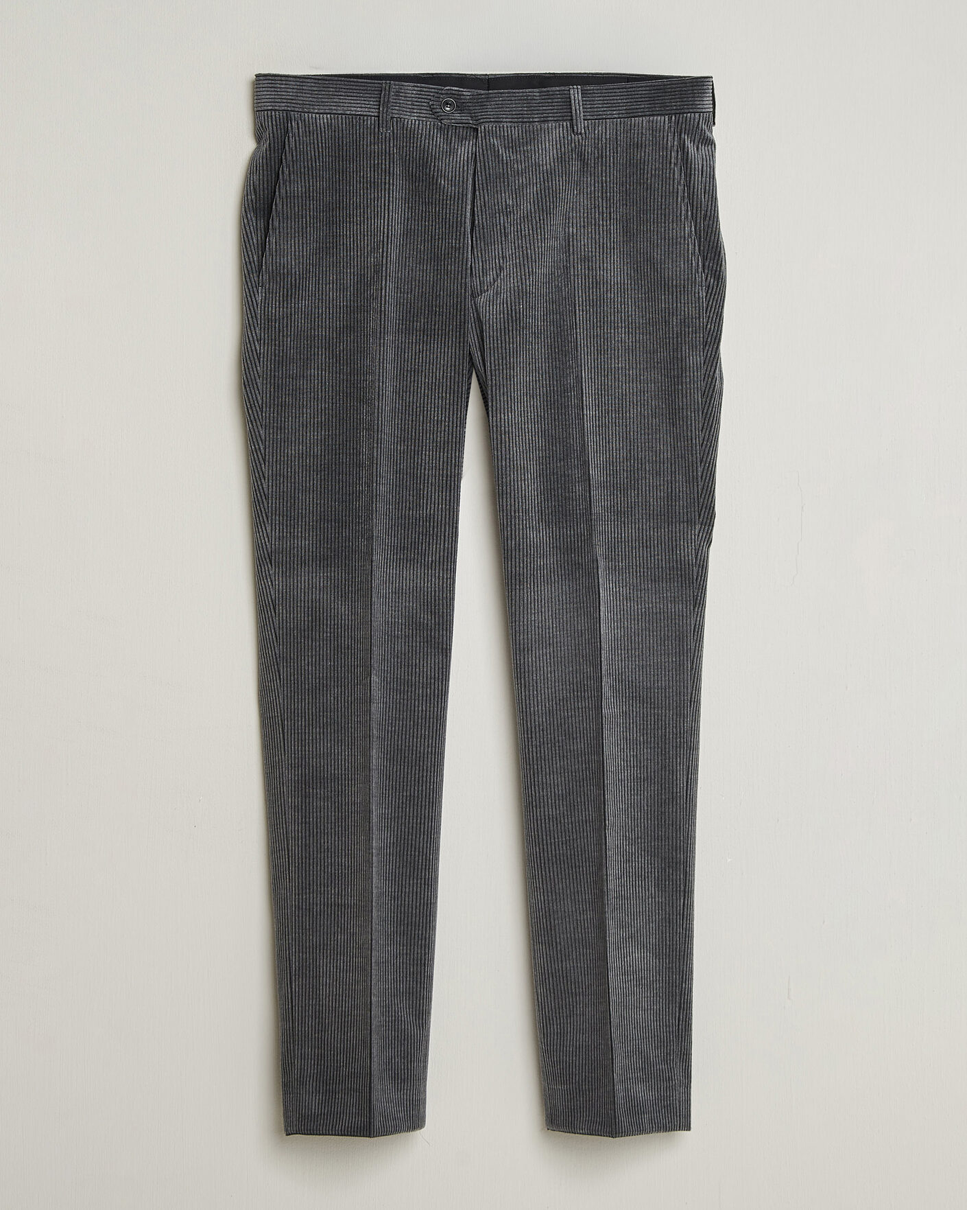 Uomini | Pantaloni | Oscar Jacobson | Dandy Corduroy Trousers Grey
