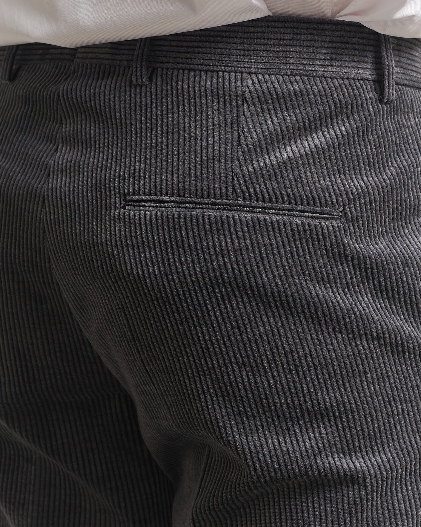 Uomini | Pantaloni | Oscar Jacobson | Dandy Corduroy Trousers Grey