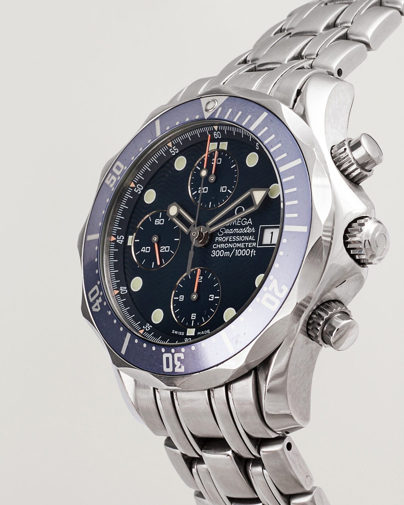Uomini | Pre-Owned & Vintage Watches | Omega Pre-Owned | Seamaster 300M Chrono