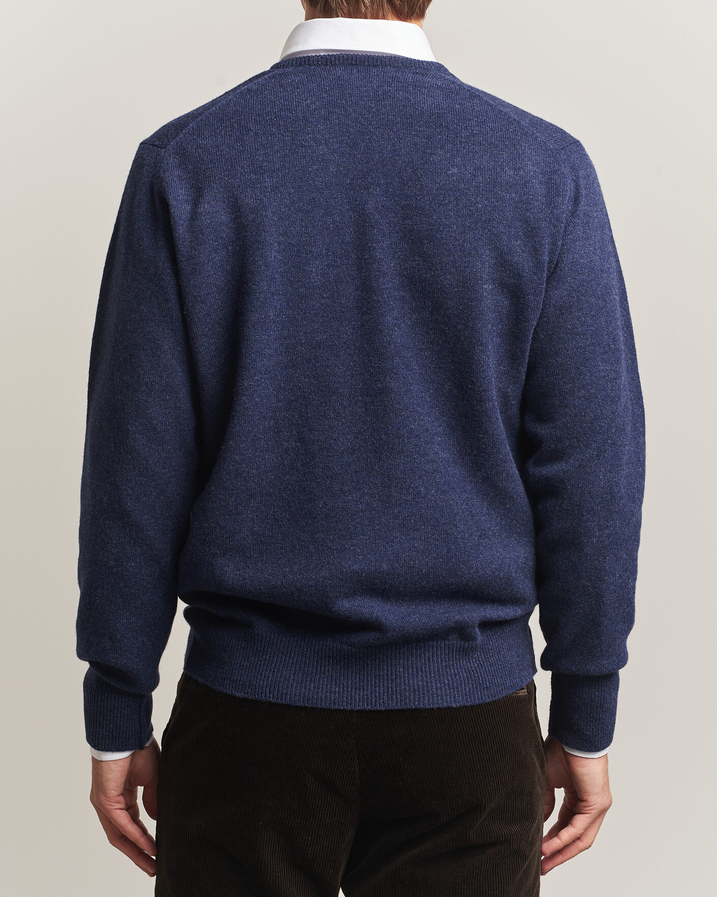 Uomini | Maglieria | William Lockie | Rob Lambswool V-Neck Astra