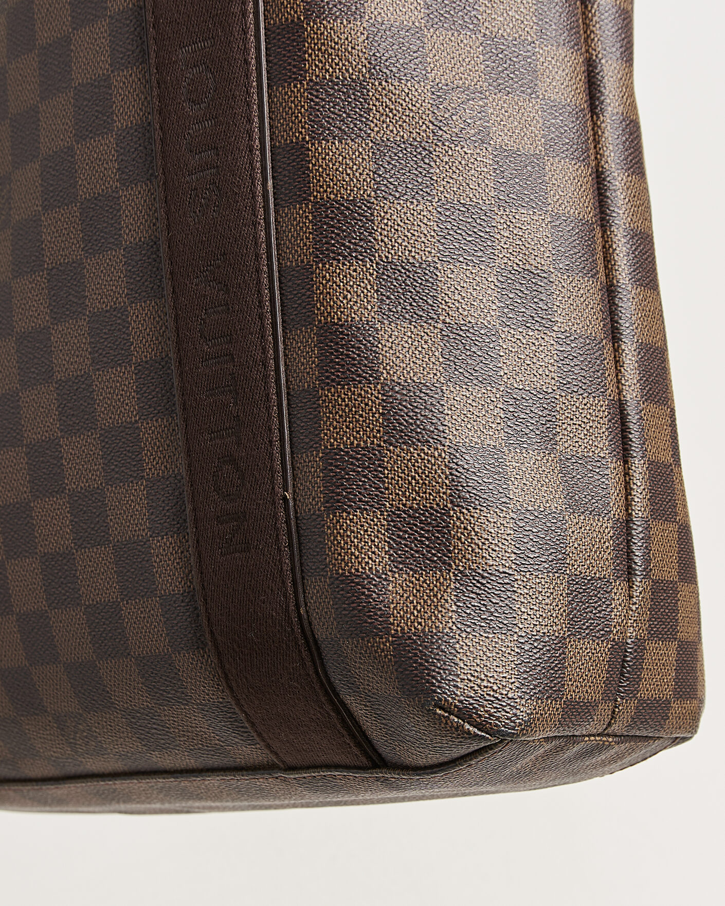 Uomini | Pre-Owned & Vintage Bags | Louis Vuitton Pre-Owned | Cabas Bobur Tote Bag Damier Ebene