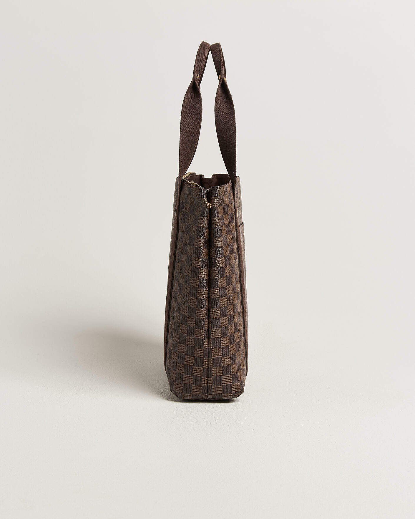 Uomini | Pre-Owned & Vintage Bags | Louis Vuitton Pre-Owned | Cabas Bobur Tote Bag Damier Ebene