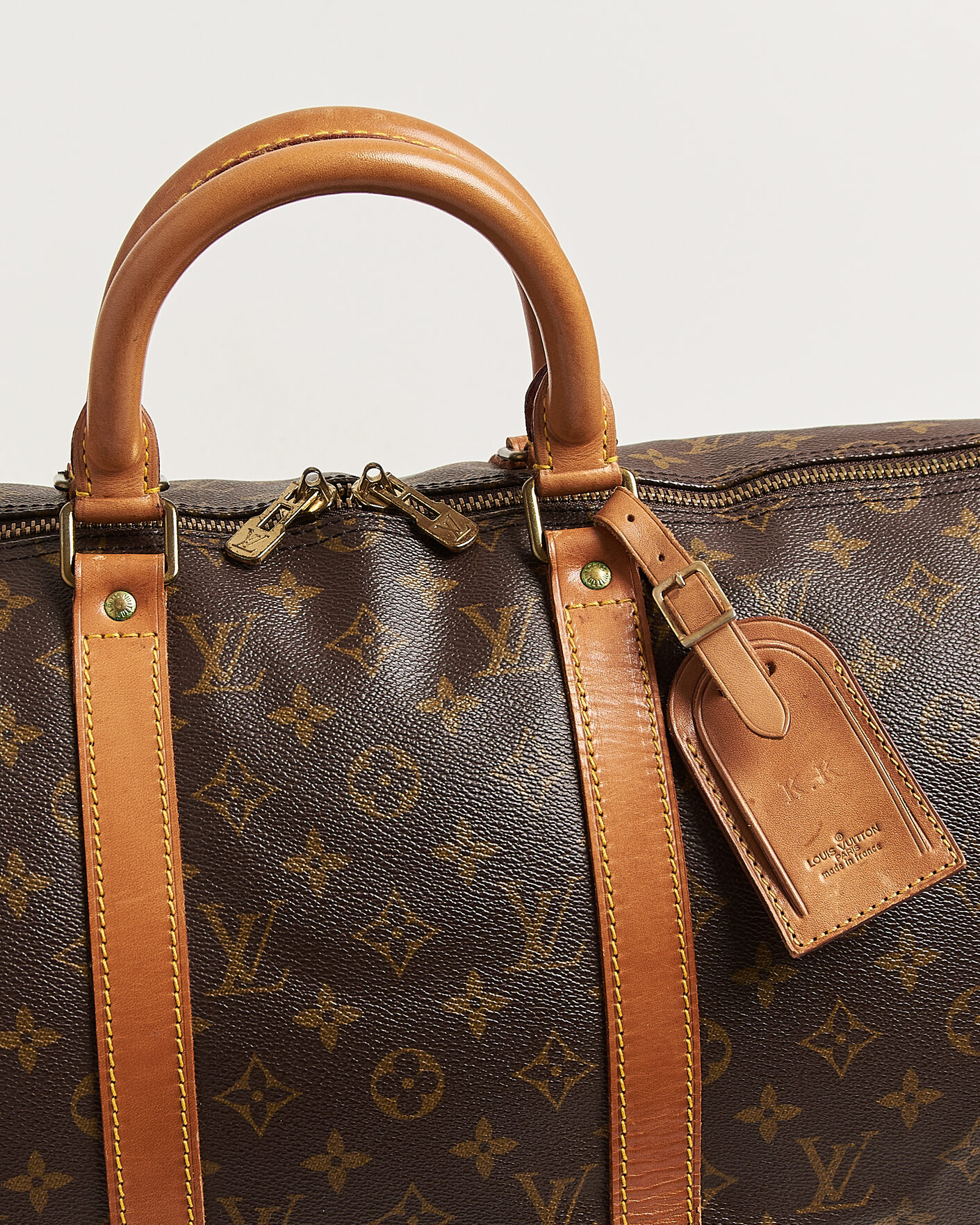 Uomini | Pre-Owned & Vintage Bags | Louis Vuitton Pre-Owned | Keepall 50 Bandoulière Monogram