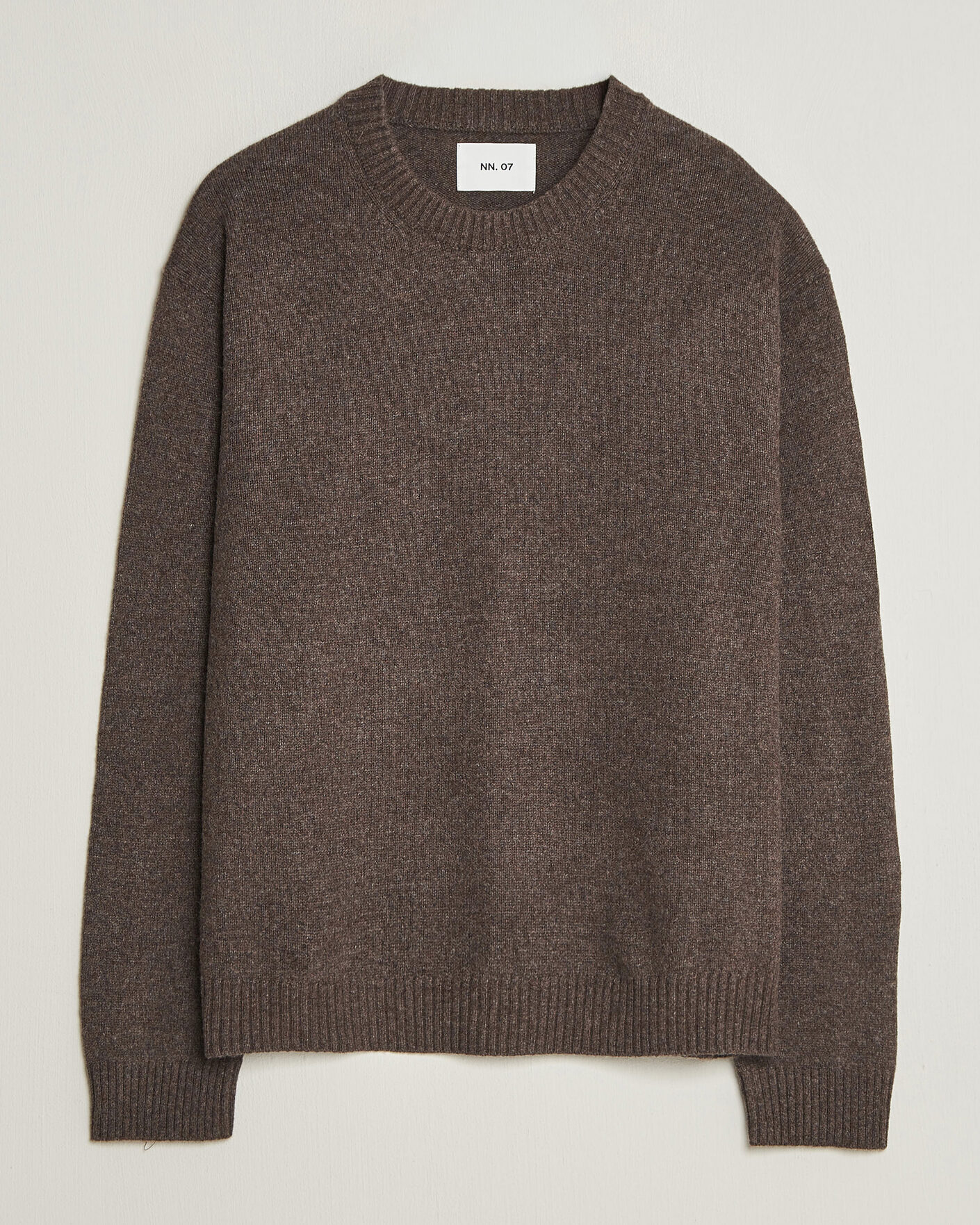 Uomini | Maglieria | NN07 | Russel Wool/Cotton Knitted Sweater Mable Husk