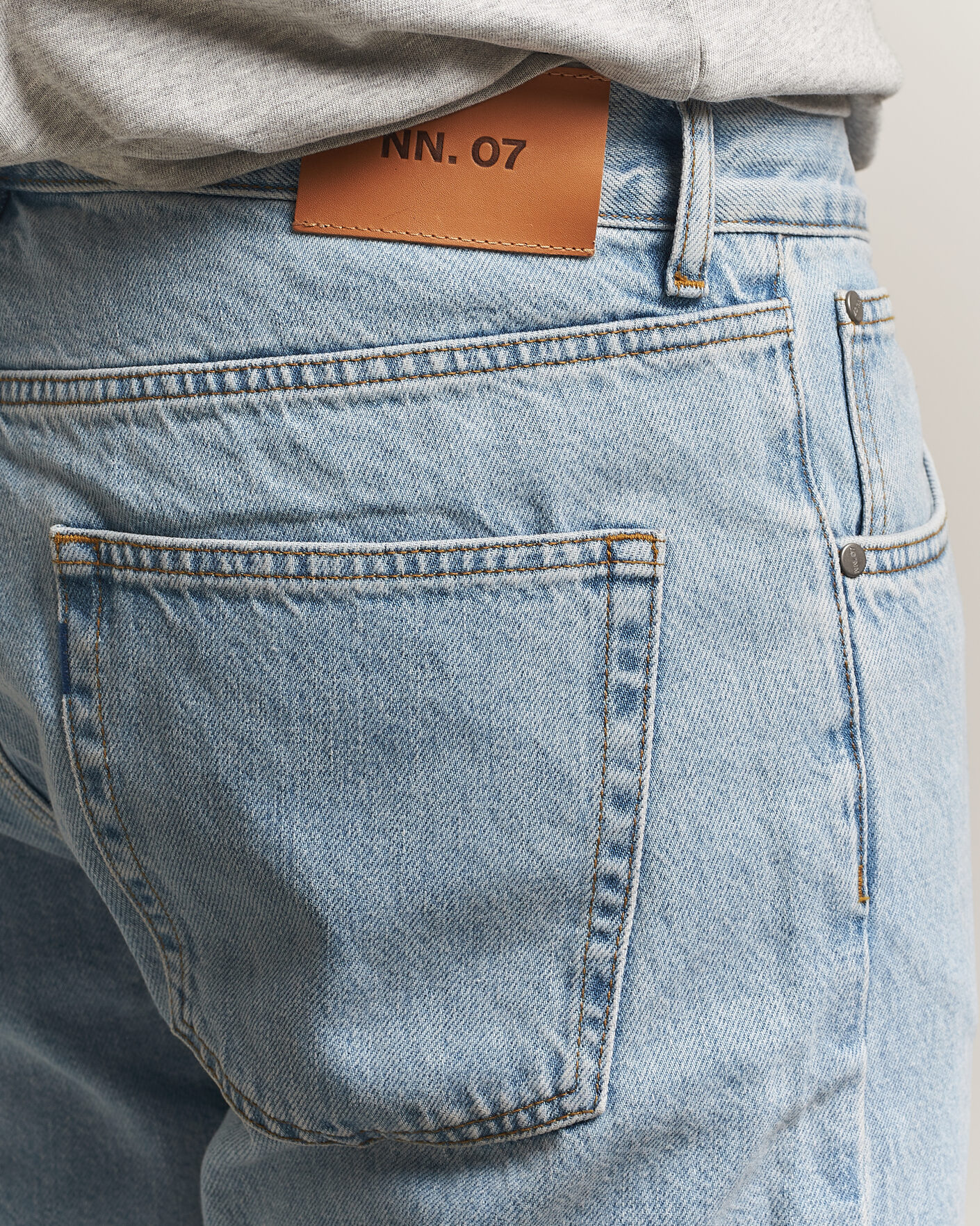 Uomini | Jeans | NN07 | Sonny Regular Fit Jeans Light Rinsed Blue