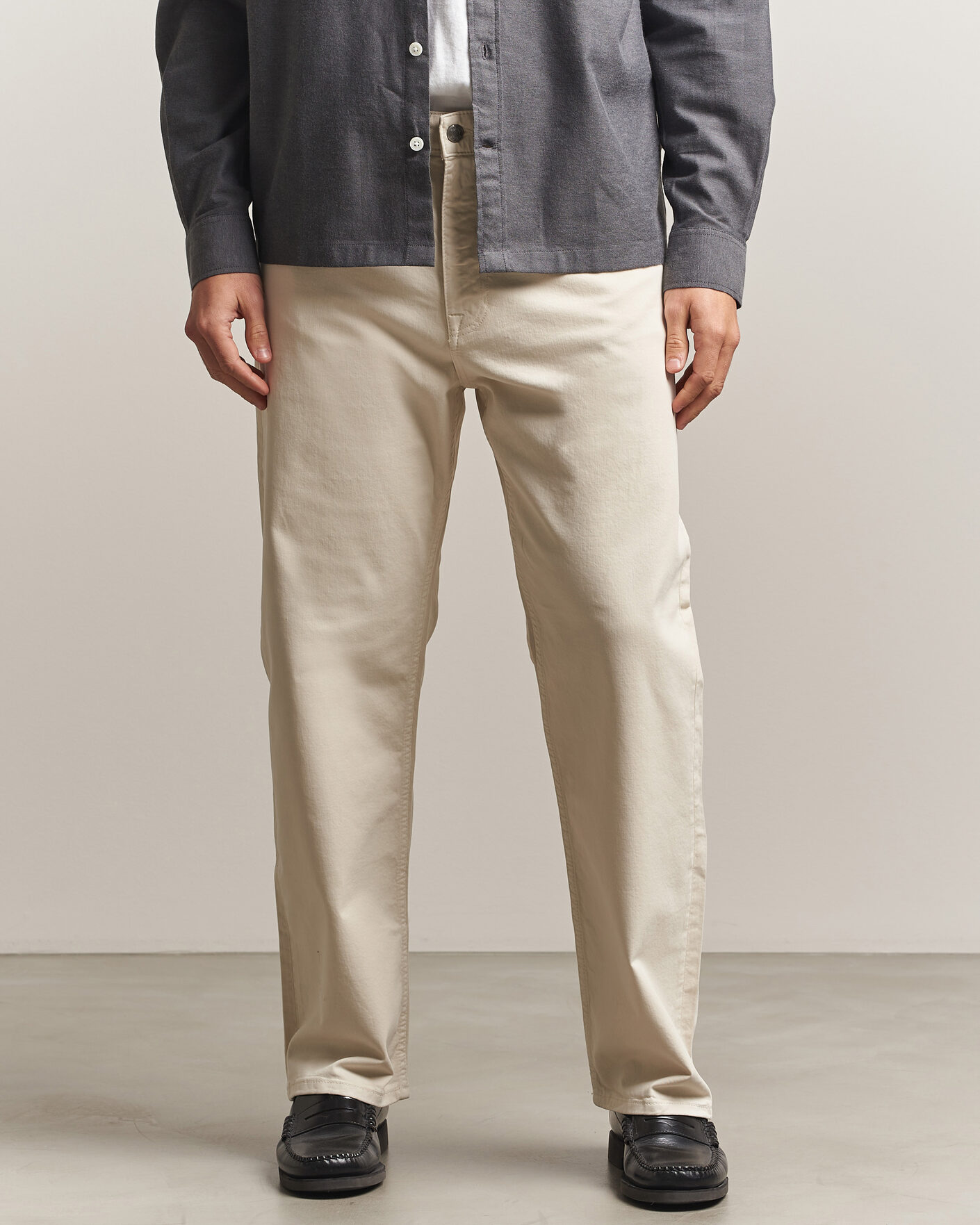 Uomini | Pantaloni | NN07 | Otis Relaxed Fit 5-Pocket Pants Ivory