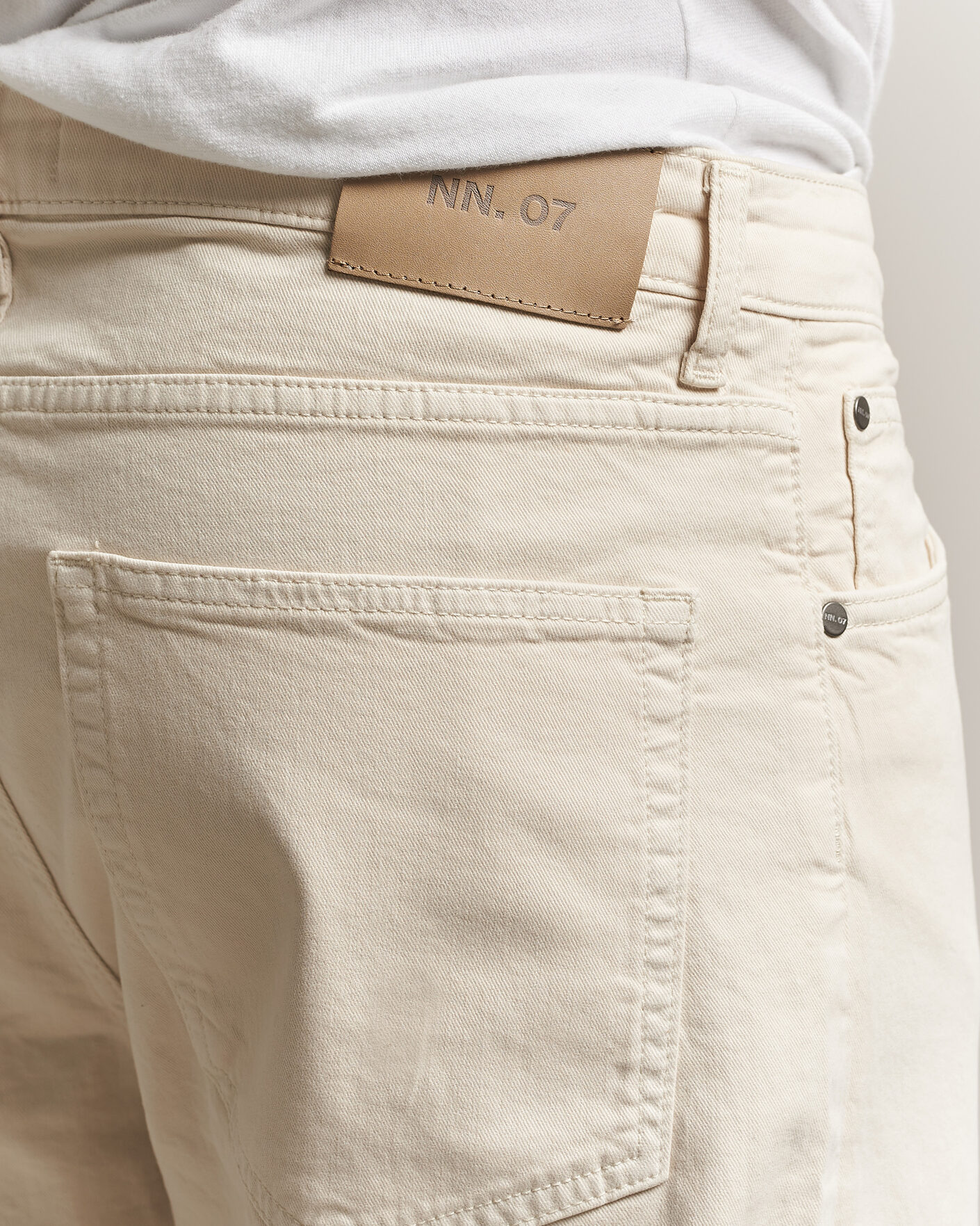 Uomini | Pantaloni | NN07 | Otis Relaxed Fit 5-Pocket Pants Ivory