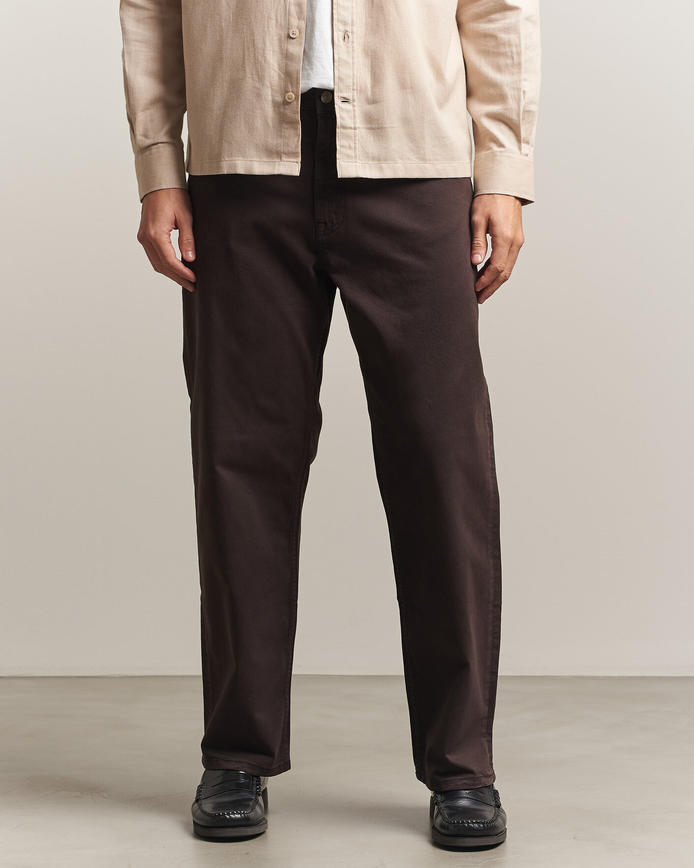Uomini | Pantaloni | NN07 | Otis Relaxed Fit 5-Pocket Pants Deep Truffle