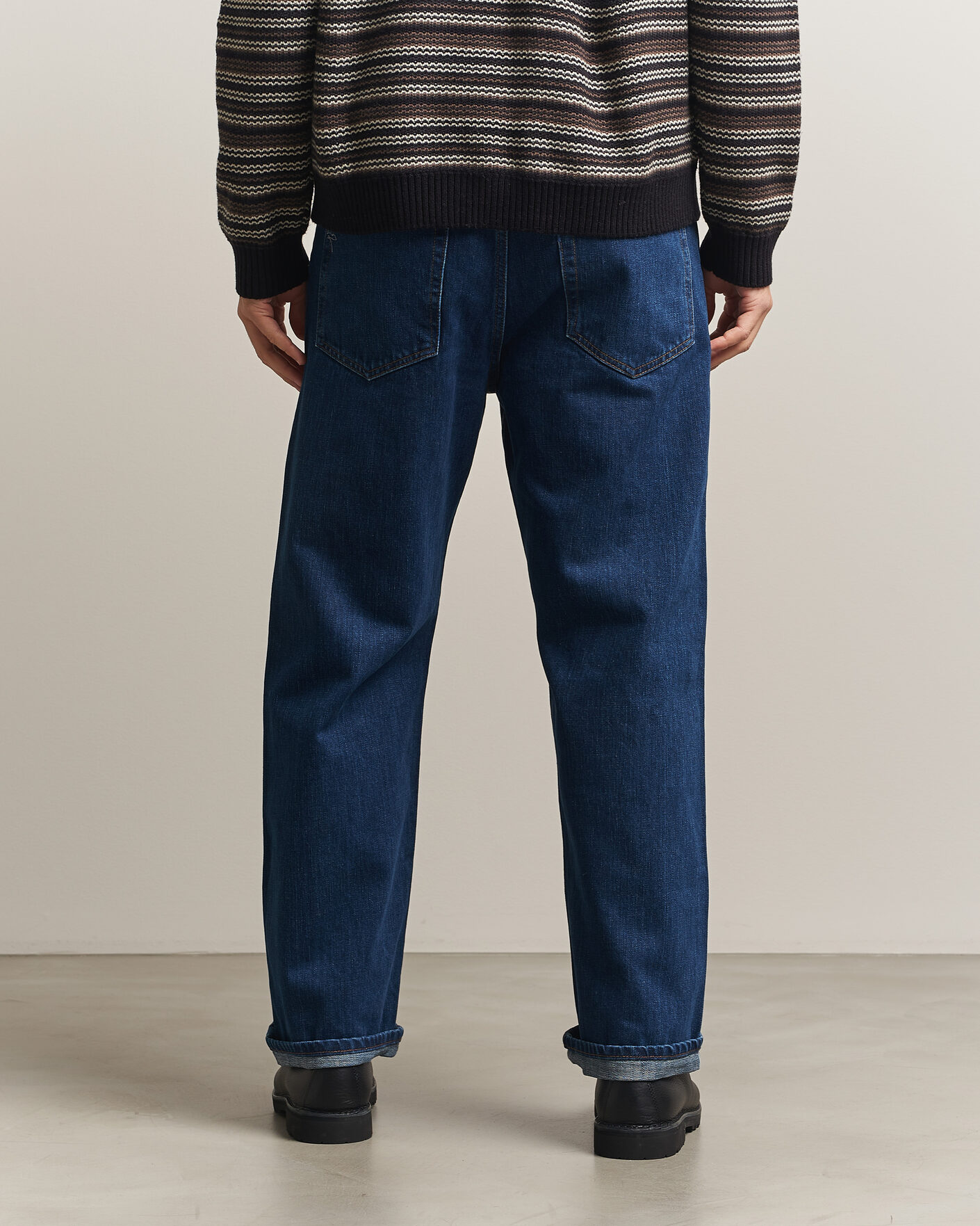 Uomini | Pantaloni | NN07 | Otis Relaxed Fit Selvedge Jeans Medium Indigo
