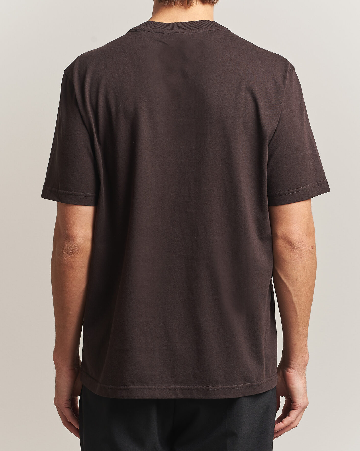 Uomini | T-shirt | NN07 | Adam Crew Neck T-Shirt Deep Truffle