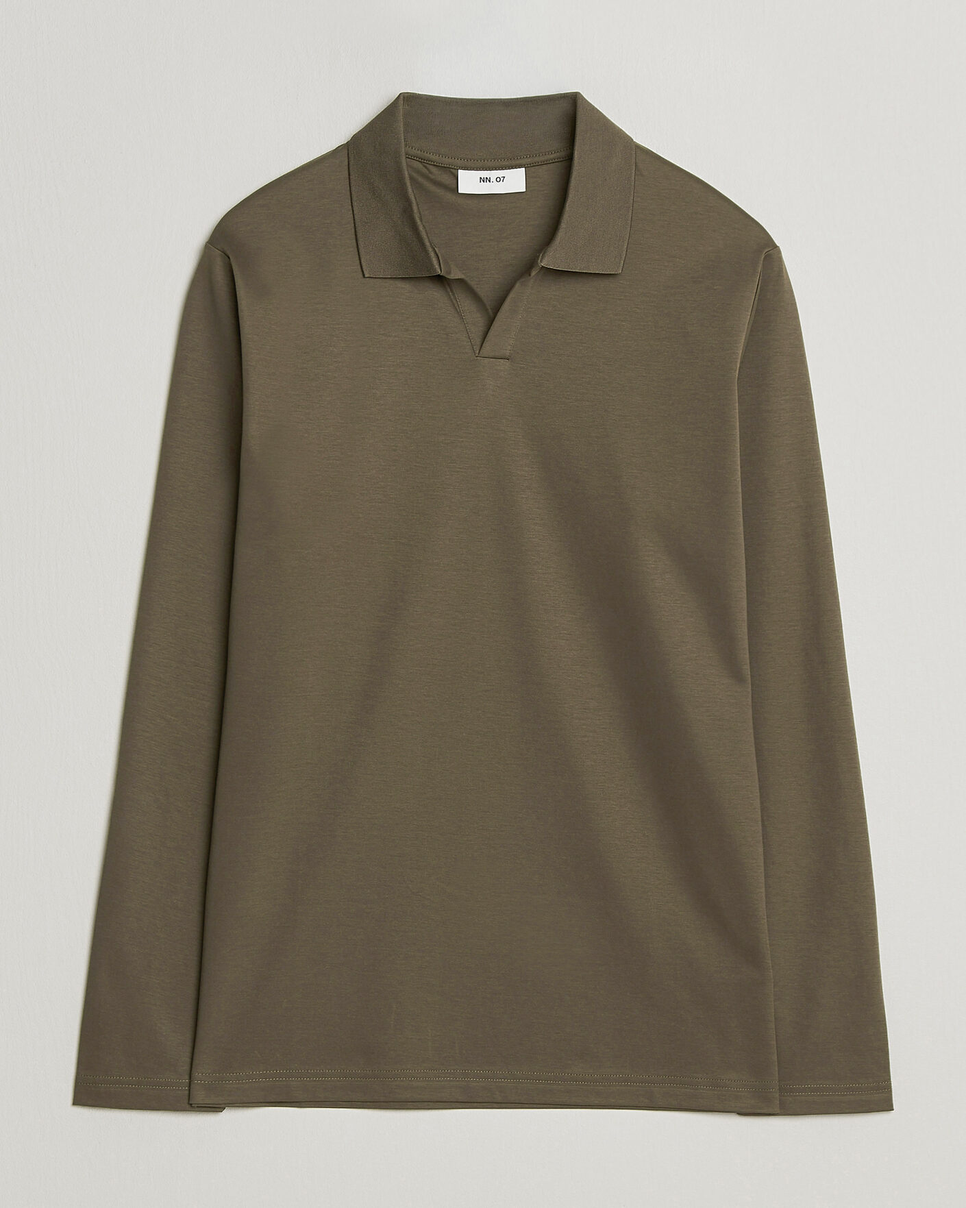 Uomini | Polo | NN07 | Paul Long Sleeve Polo Mable Husk