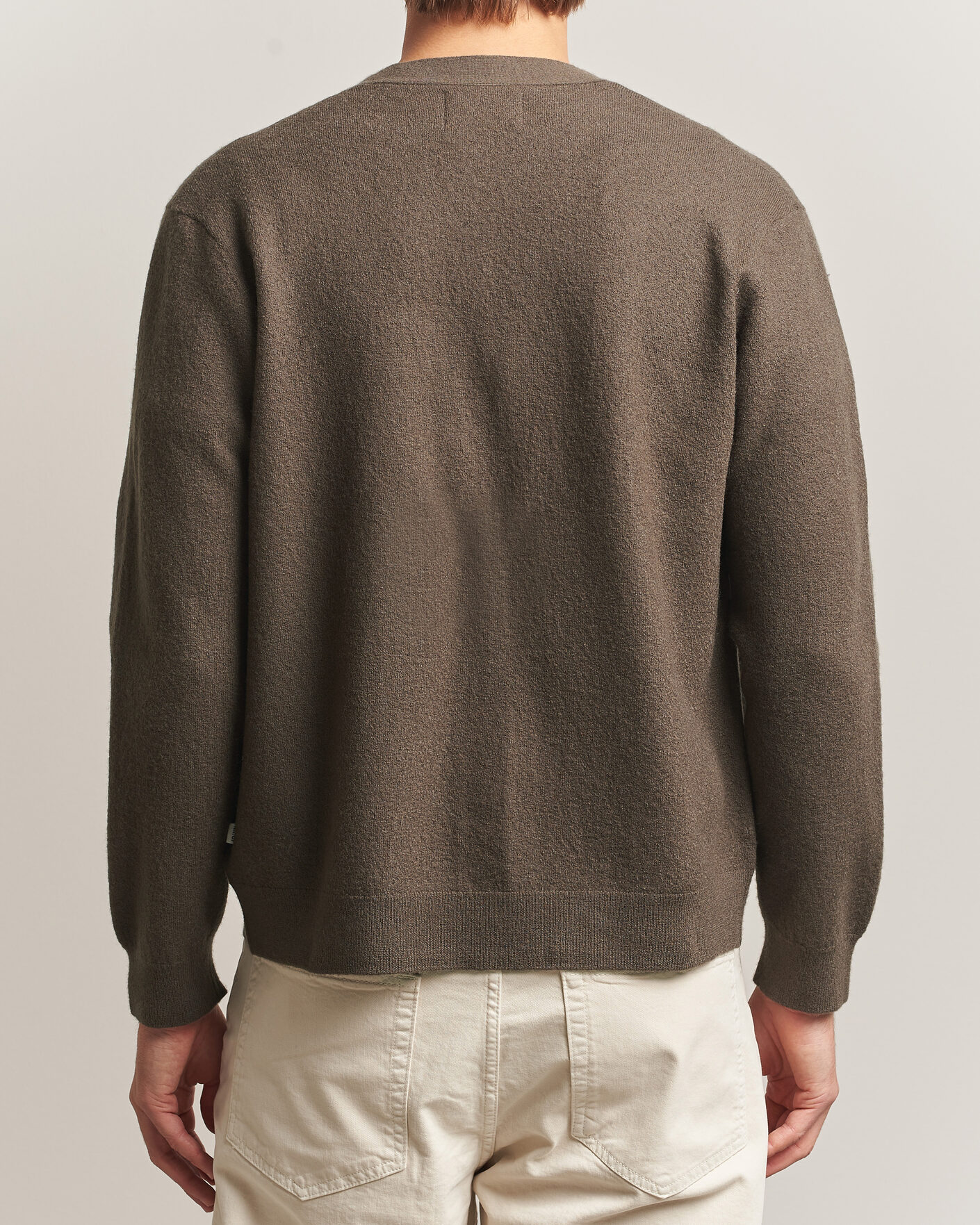 Uomini | Maglieria | NN07 | Jasper Wool Knitted Cardigan Mable Husk