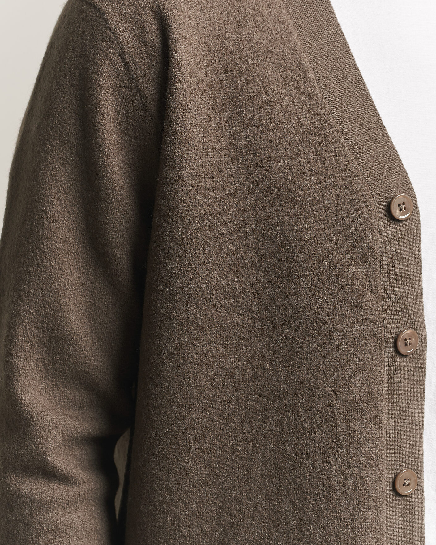 Uomini | Maglieria | NN07 | Jasper Wool Knitted Cardigan Mable Husk