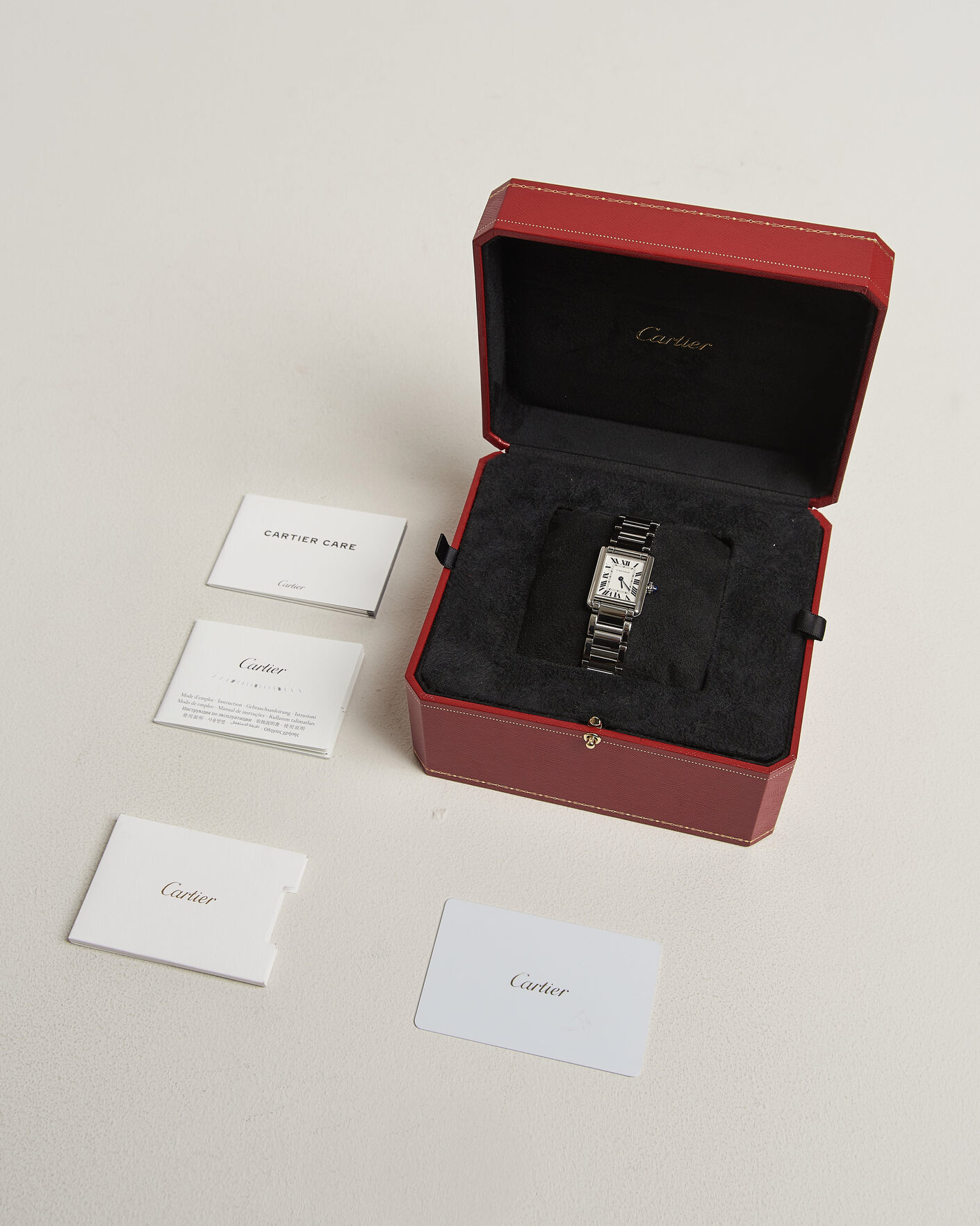 Uomini | Pre-Owned & Vintage Watches | Cartier Pre-Owned | Tank Must