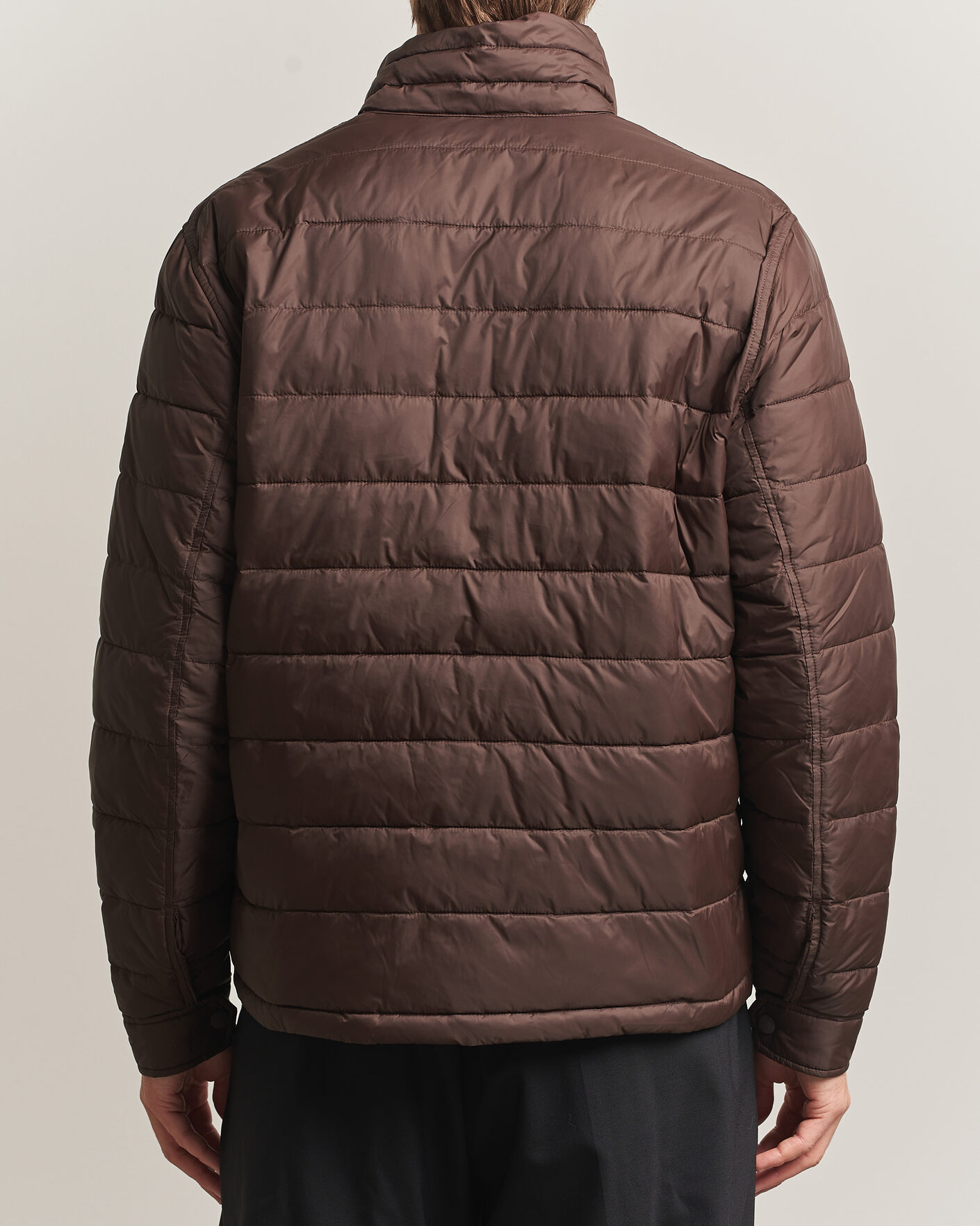 Uomini | Giacche | J.Lindeberg | Bailey Light Padded Jacket Seal Brown