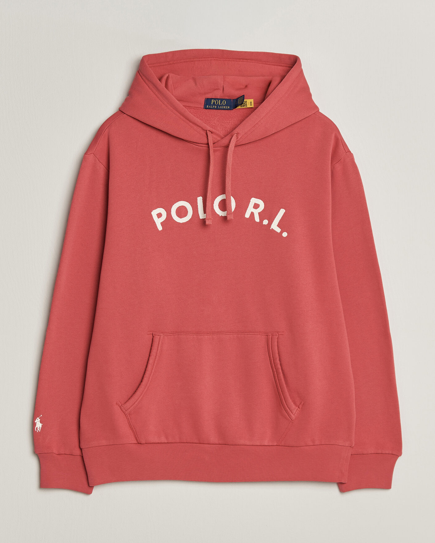 Uomini | Maglieria | Polo Ralph Lauren | Cotton Chest Logo Hood Nantucket Red