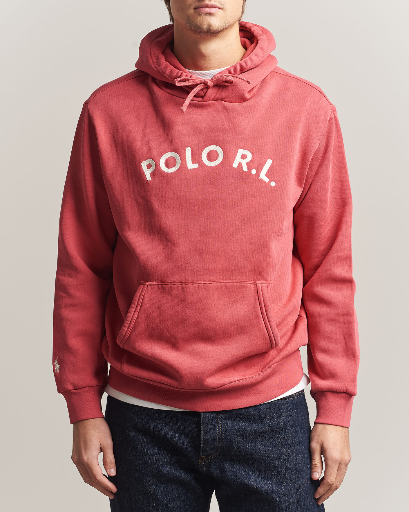 Uomini | Maglieria | Polo Ralph Lauren | Cotton Chest Logo Hood Nantucket Red