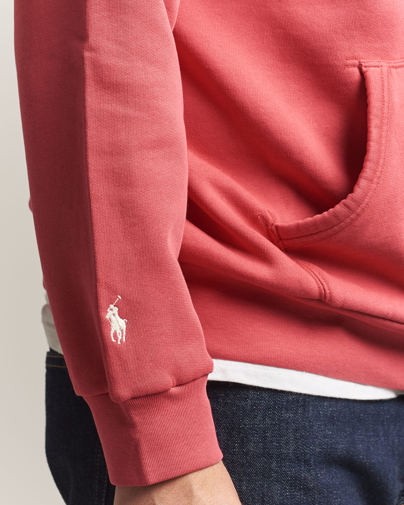 Uomini | Maglieria | Polo Ralph Lauren | Cotton Chest Logo Hood Nantucket Red