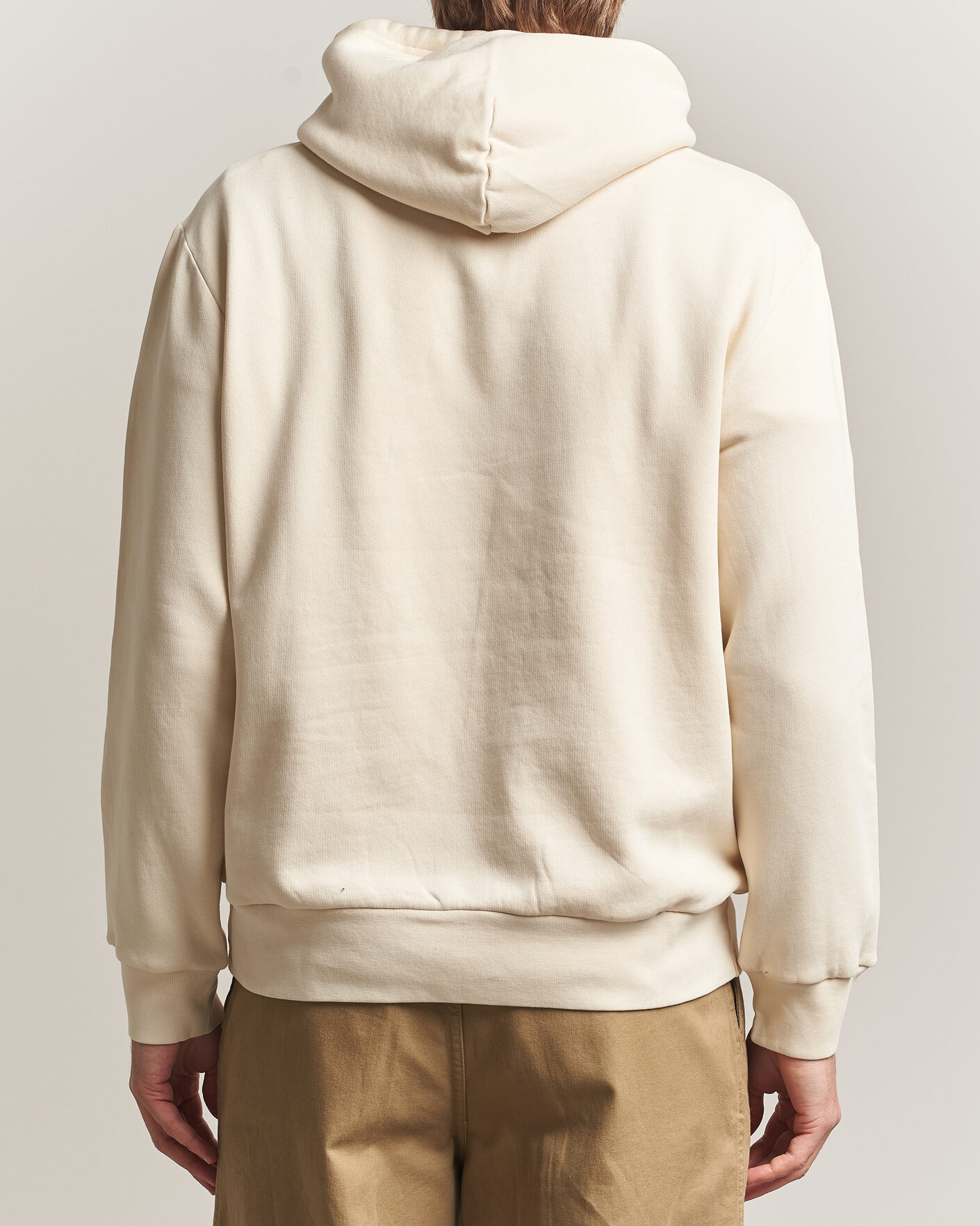 Uomini | Maglieria | Polo Ralph Lauren | Cotton Chest Logo Hood Andover Cream