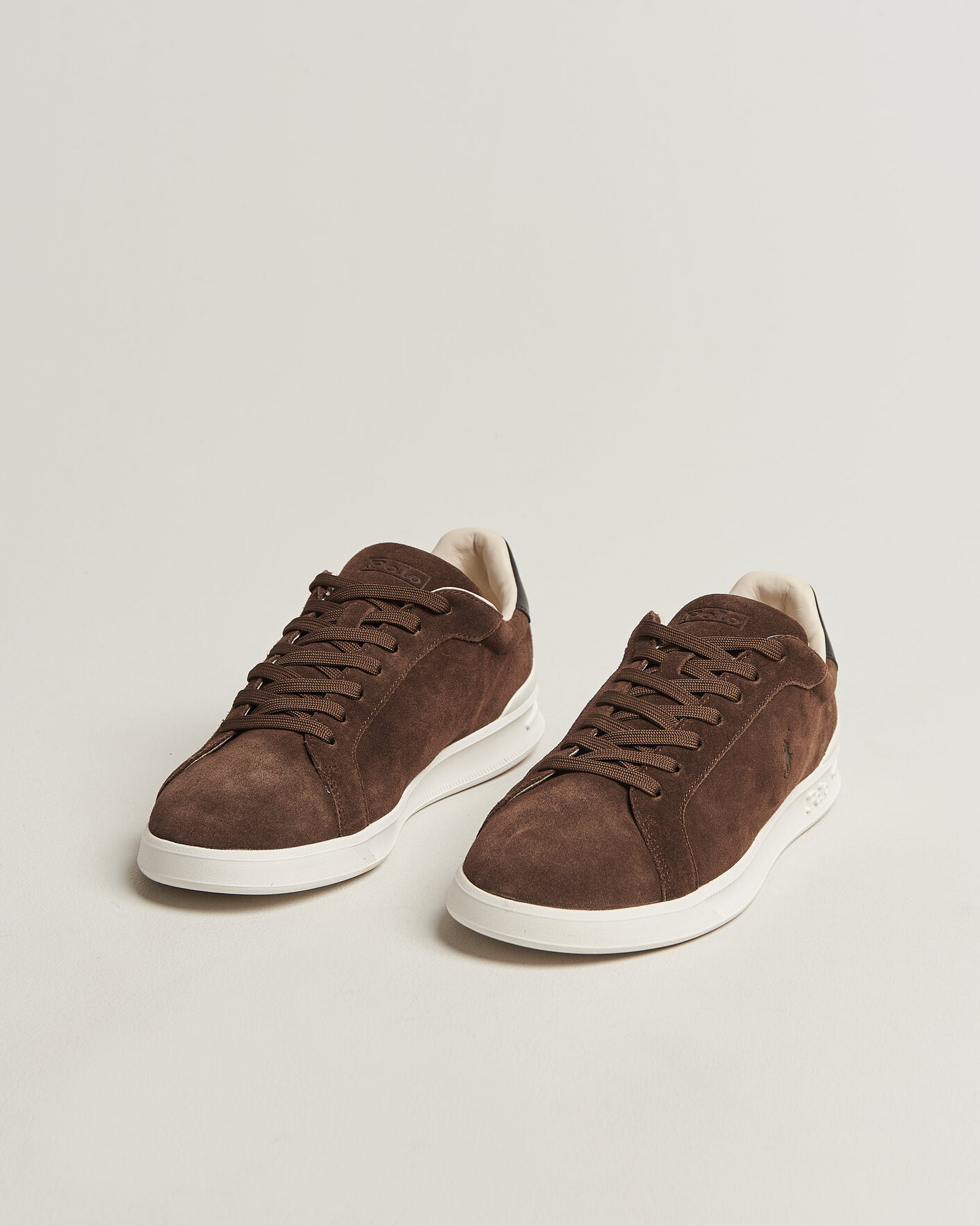 Uomini | Sneakers | Polo Ralph Lauren | Heritage Court II Sneaker Chocolate Brown