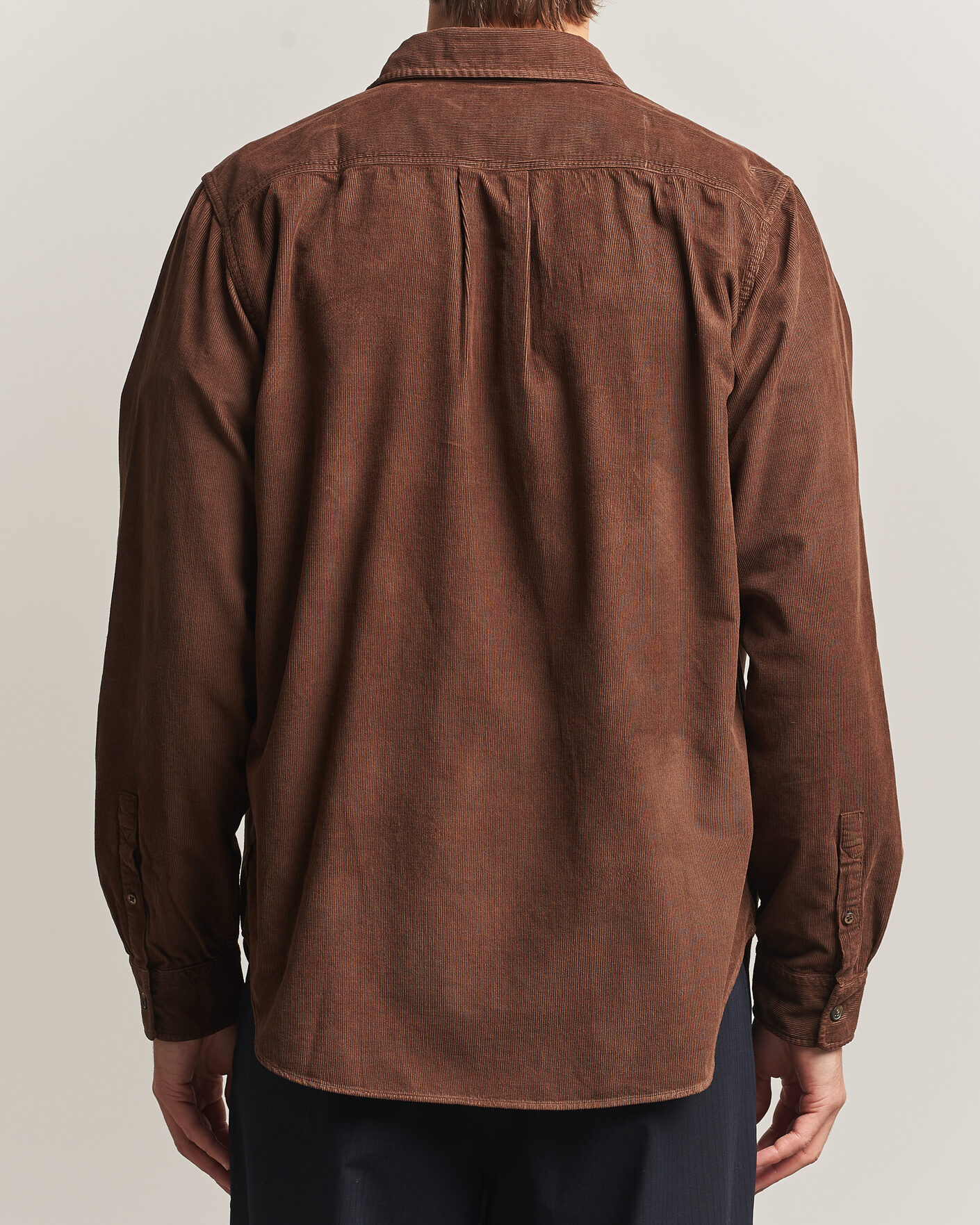 Uomini | Camicie | PS Paul Smith | Casual Fit Corduroy Shirt Brown