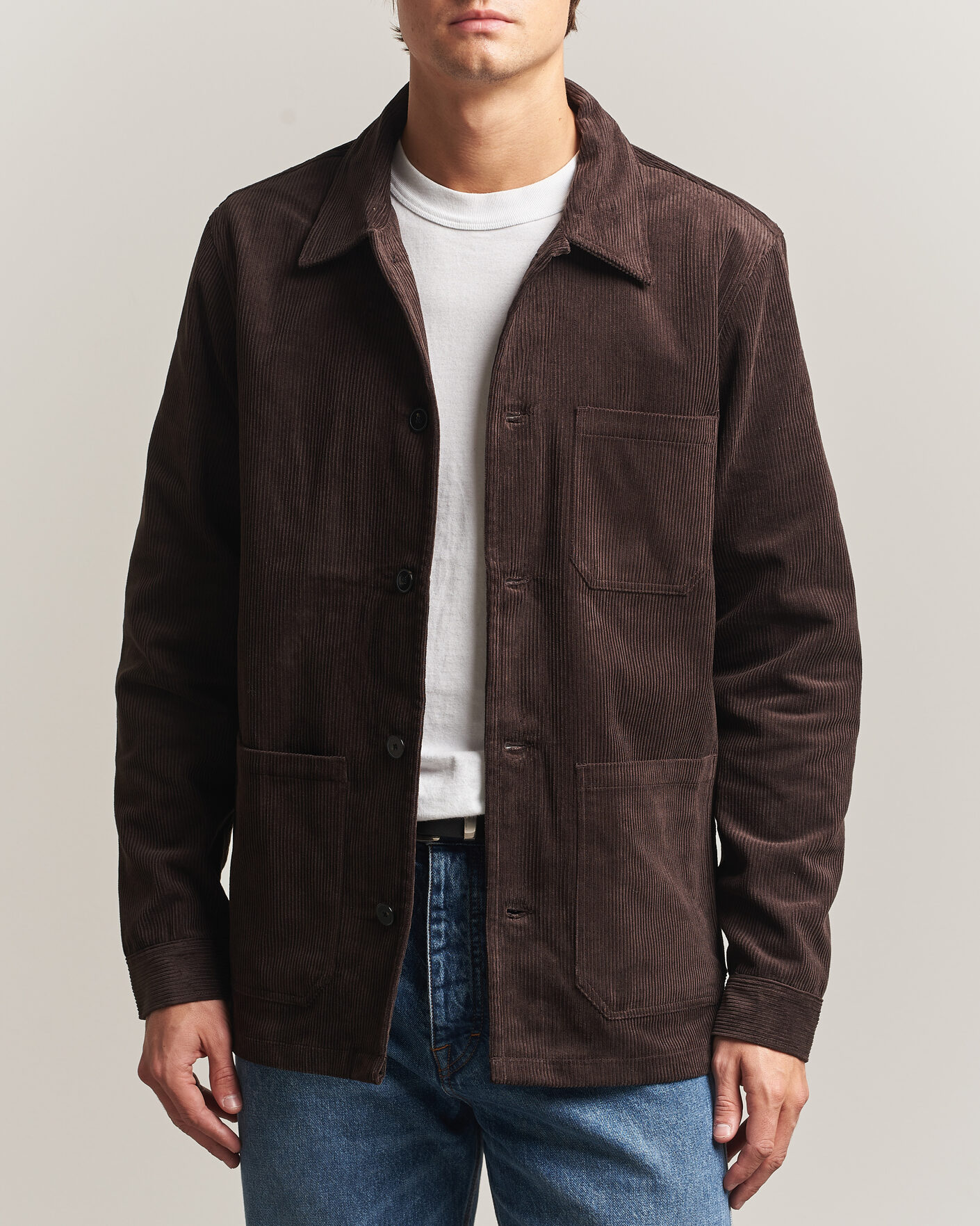 Uomini | Camicie | A Day's March | Original Corduroy Overshirt