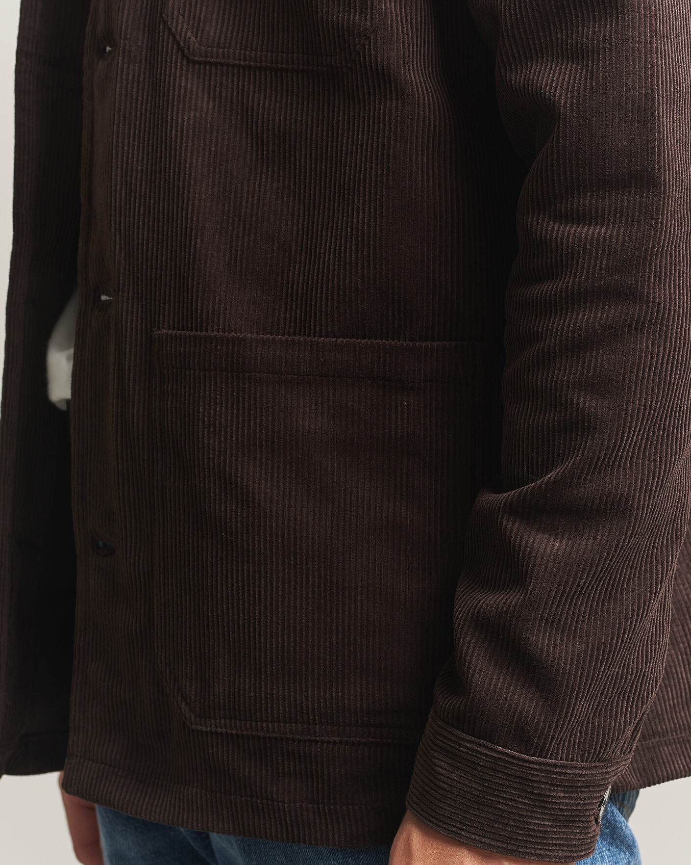 Uomini | Camicie | A Day's March | Original Corduroy Overshirt