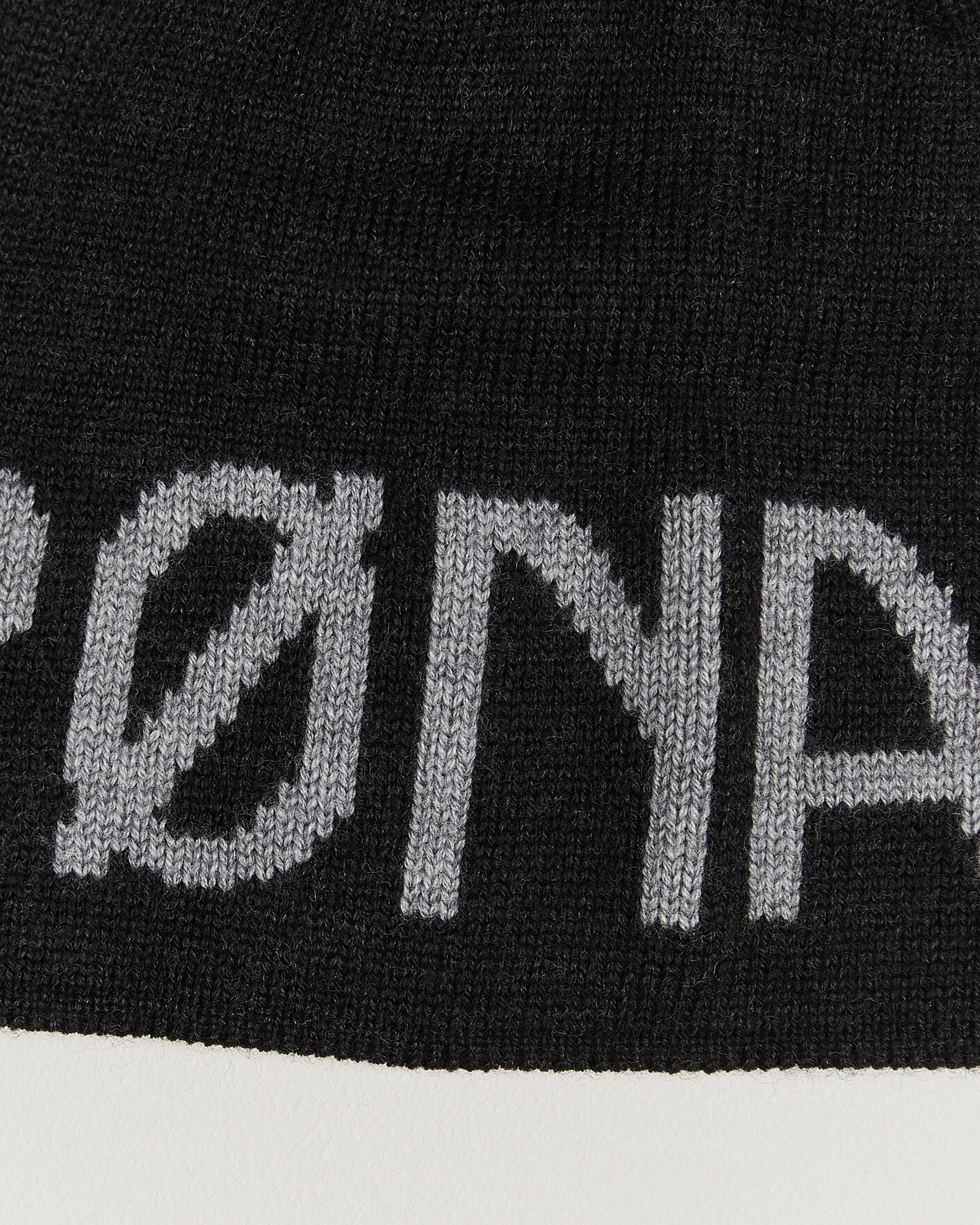 Uomini | Berretti | Norrøna | Mid Merino Wool Logo Beanie Caviar Melange