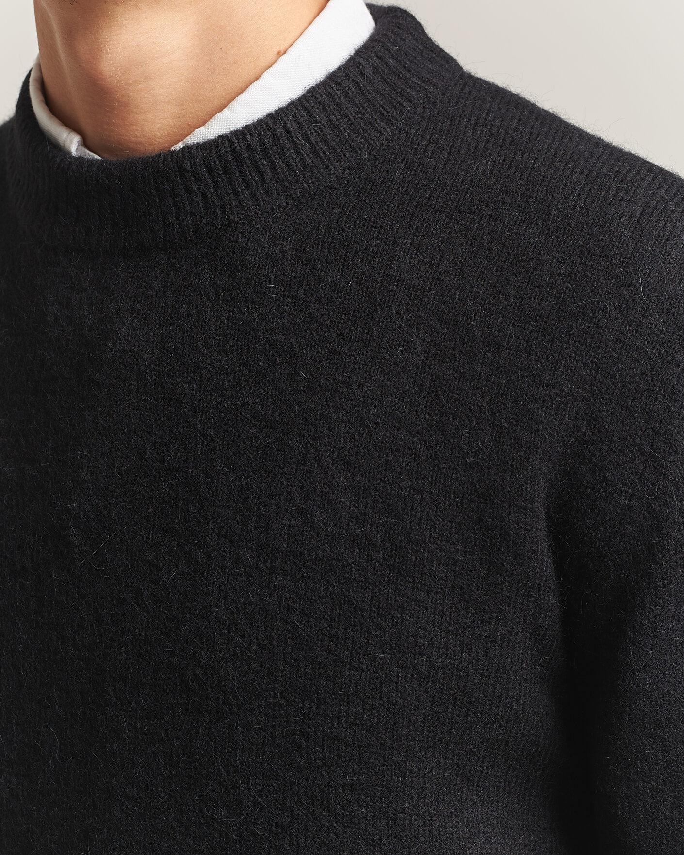 Uomini | Maglieria | Sunflower | Moon Alpaca Sweater Black